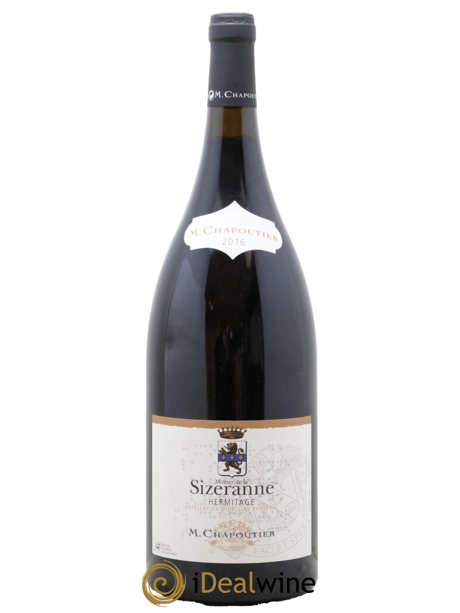 Hermitage Monier de La Sizeranne Chapoutier  2016 - Posten von 1 Magnum - 0