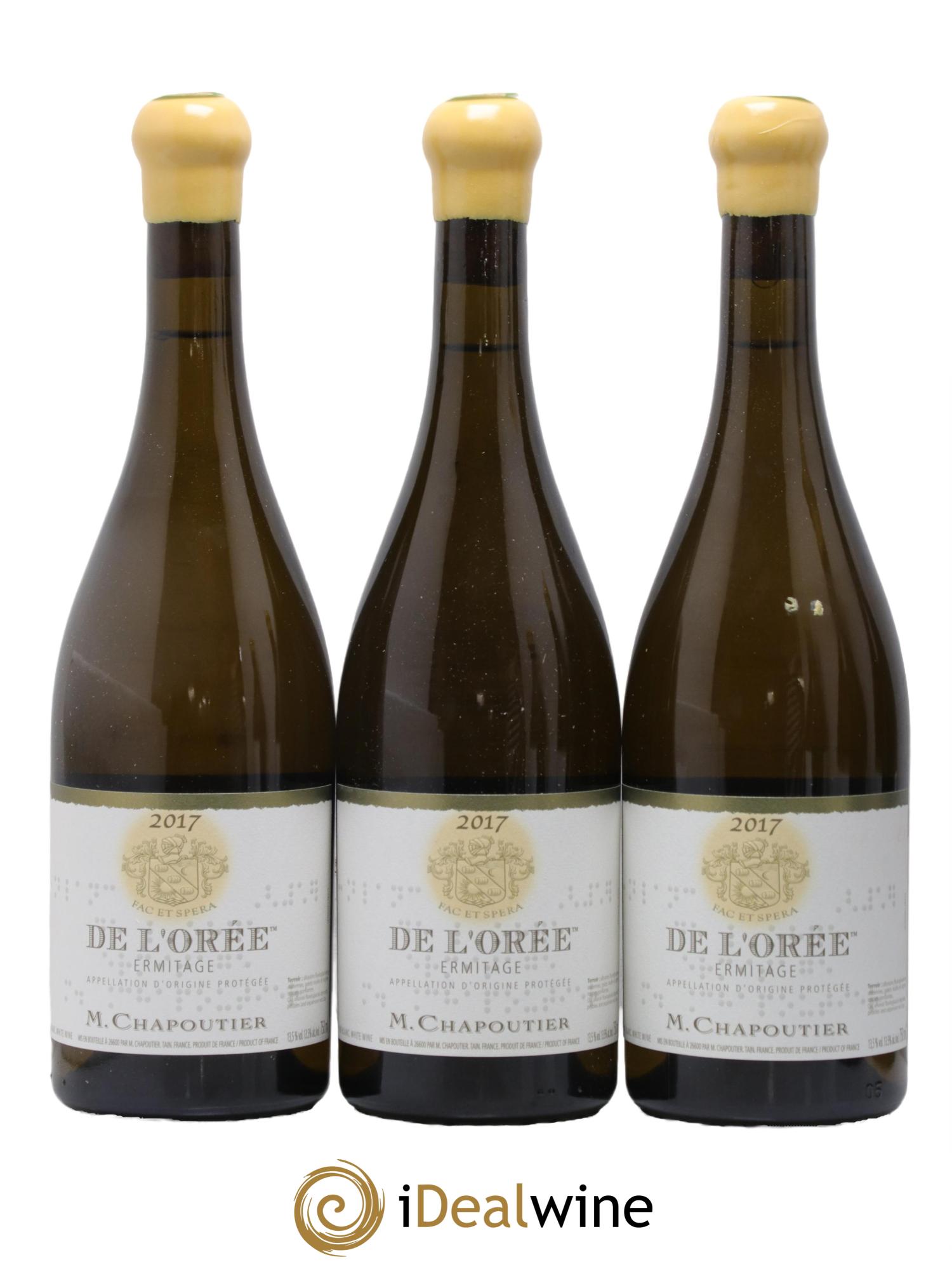 Hermitage Ermitage de l'Orée Chapoutier 2017 - Lotto di 6 bottiglie - 1