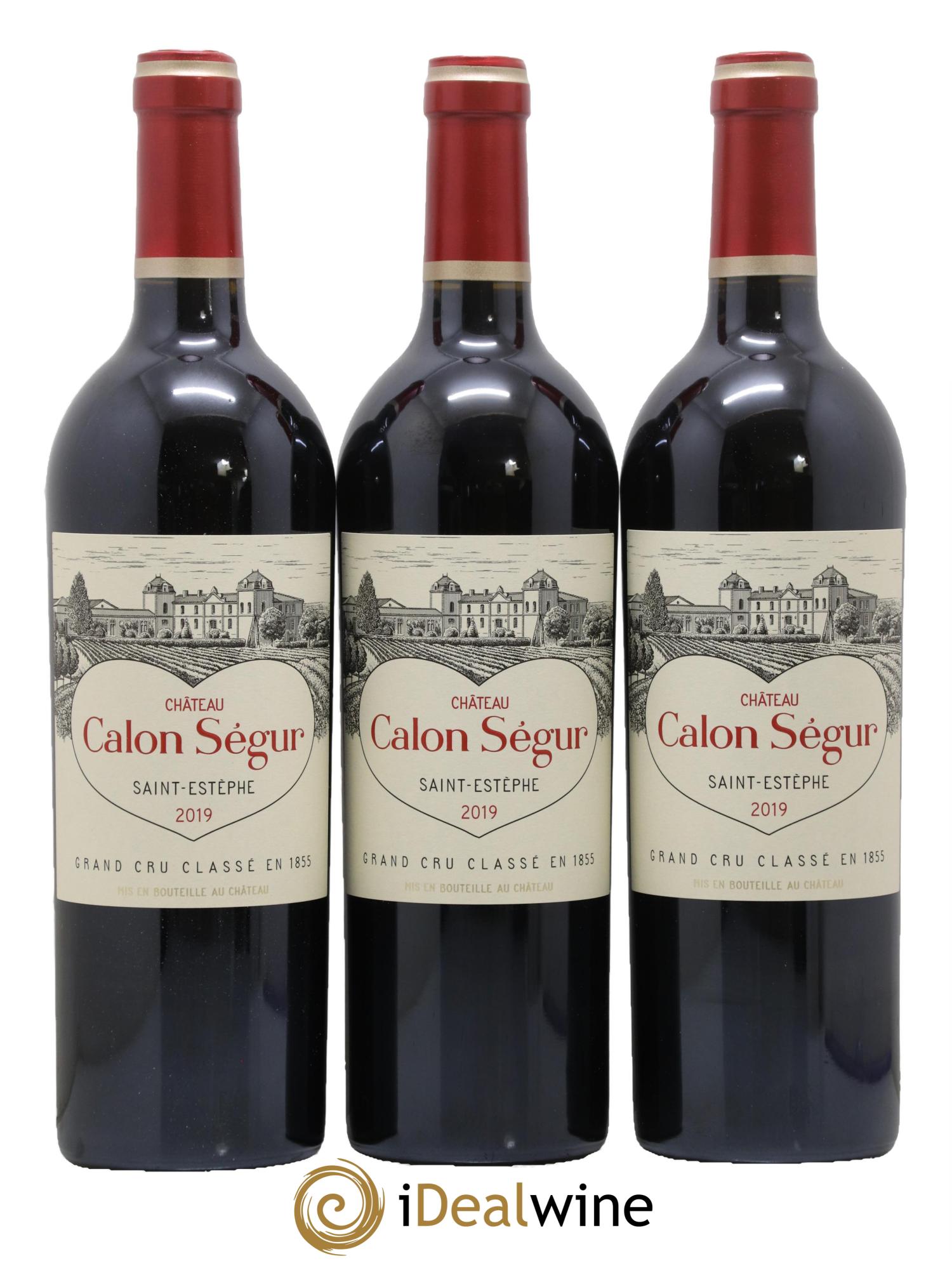 Château Calon Ségur 3ème Grand Cru Classé 2019 - Lot of 6 bottles - 1