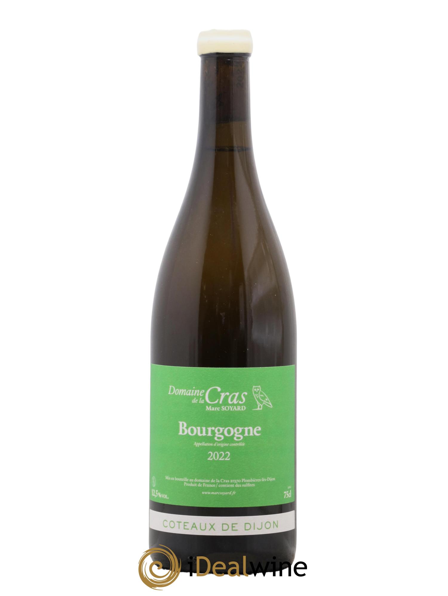 Bourgogne Domaine de la Cras - Marc Soyard 2022 - Posten von 1 Flasche - 0