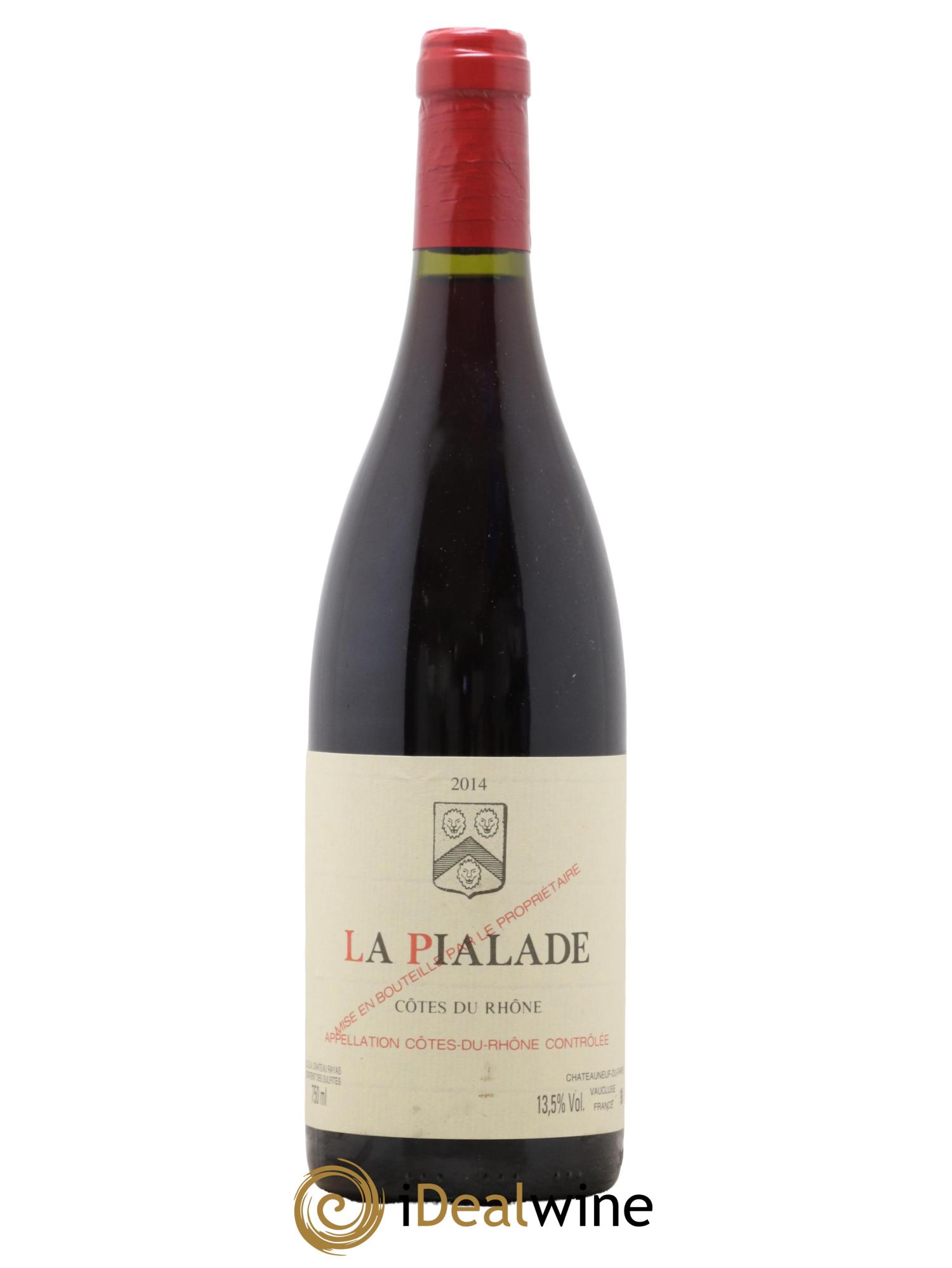 Côtes du Rhône La Pialade Emmanuel Reynaud 2014 - Lot de 1 bouteille - 0