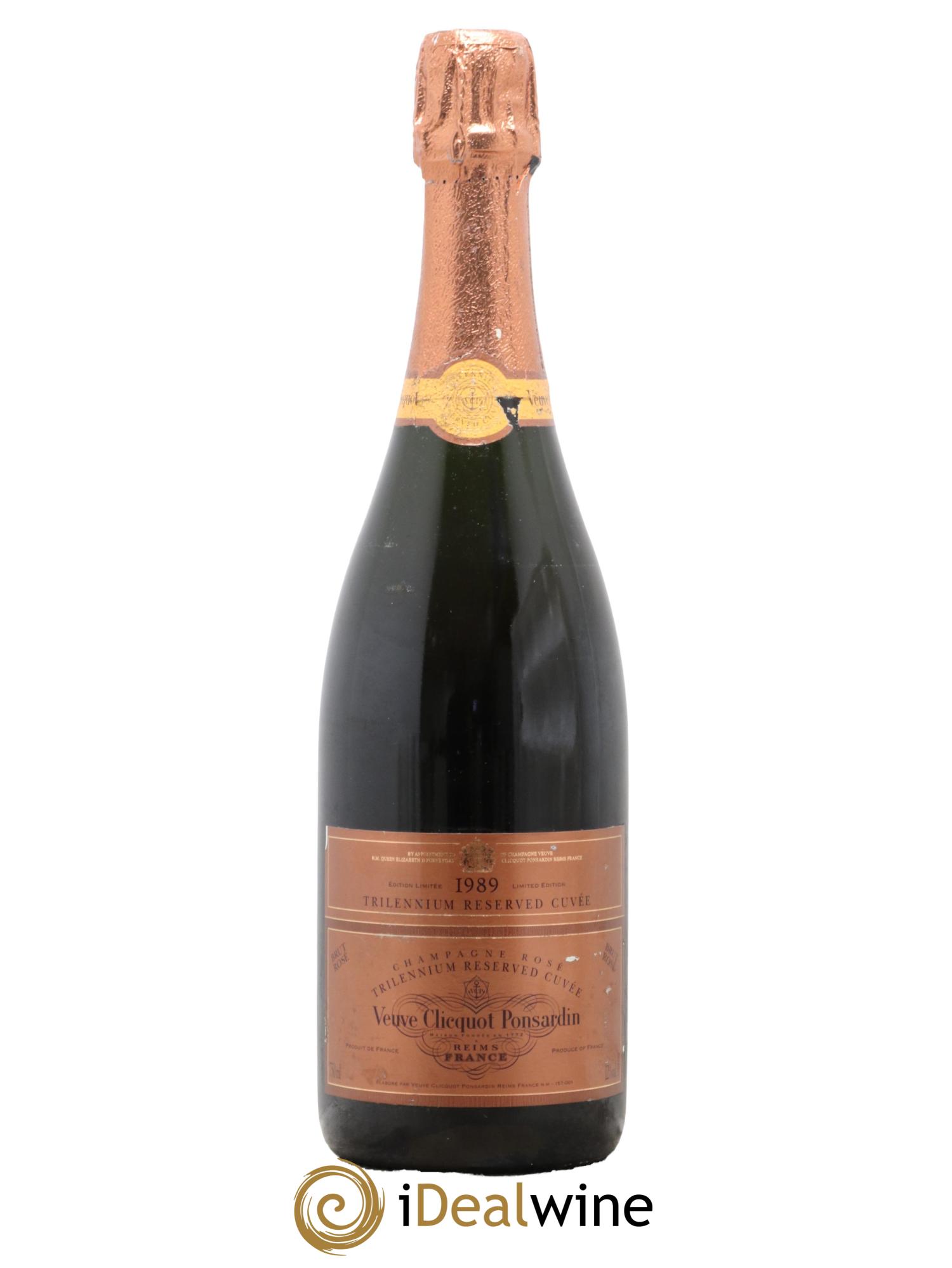 Champagne Brut Trillenium Maison Veuve Cliquot 1989 - Lotto di 1 bottiglia - 0