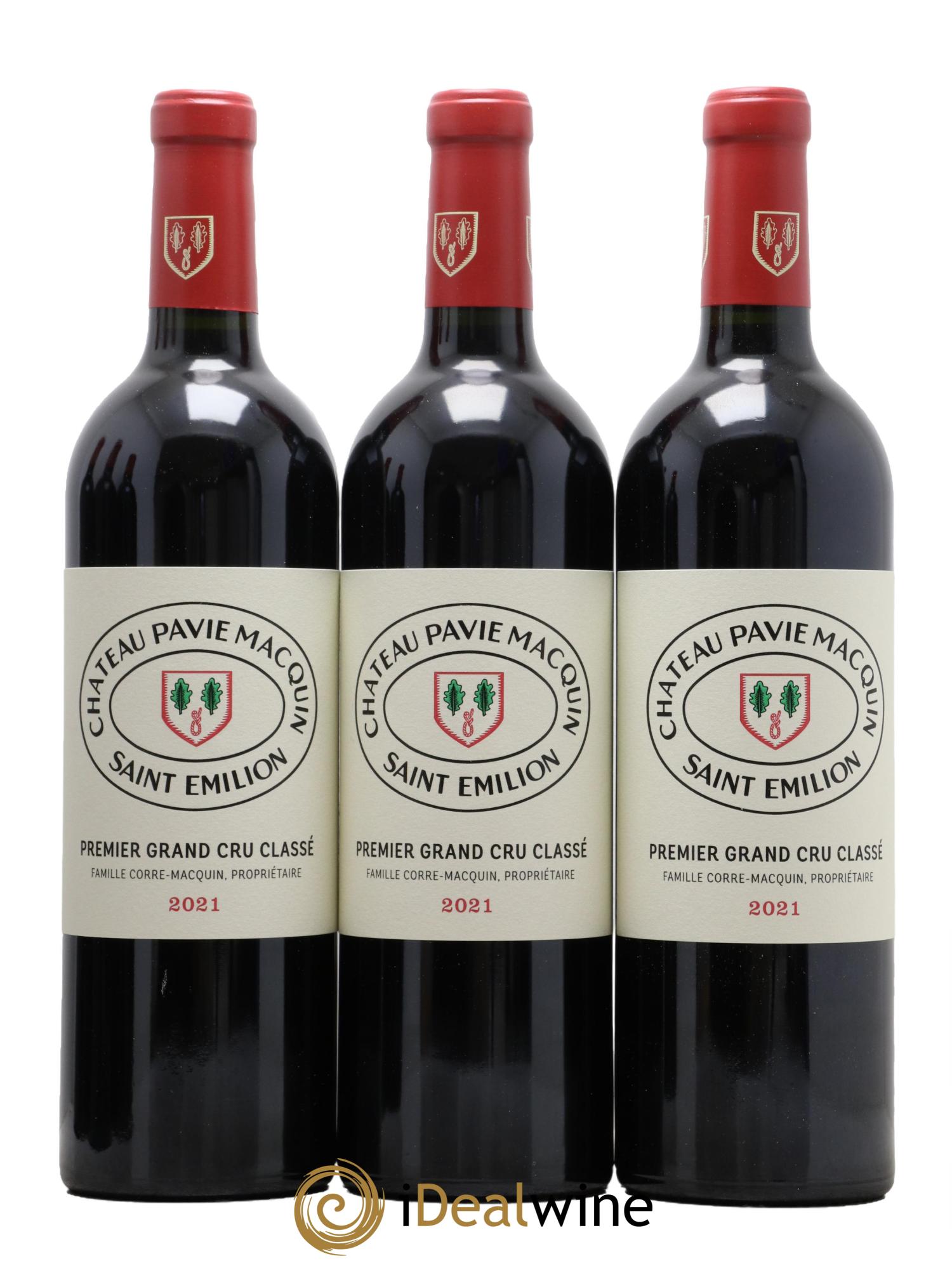 Château Pavie Macquin 1er Grand Cru Classé B 2021 - Lot of 6 bottles - 1