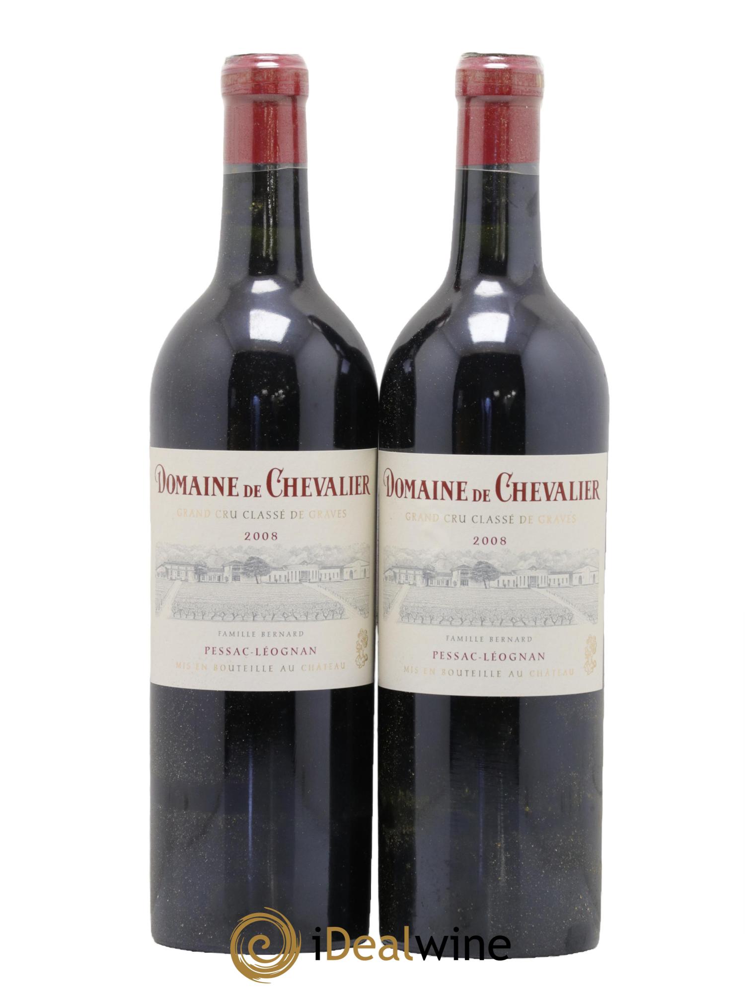 Domaine de Chevalier Cru Classé de Graves 2008 - Posten von 2 Flaschen - 0