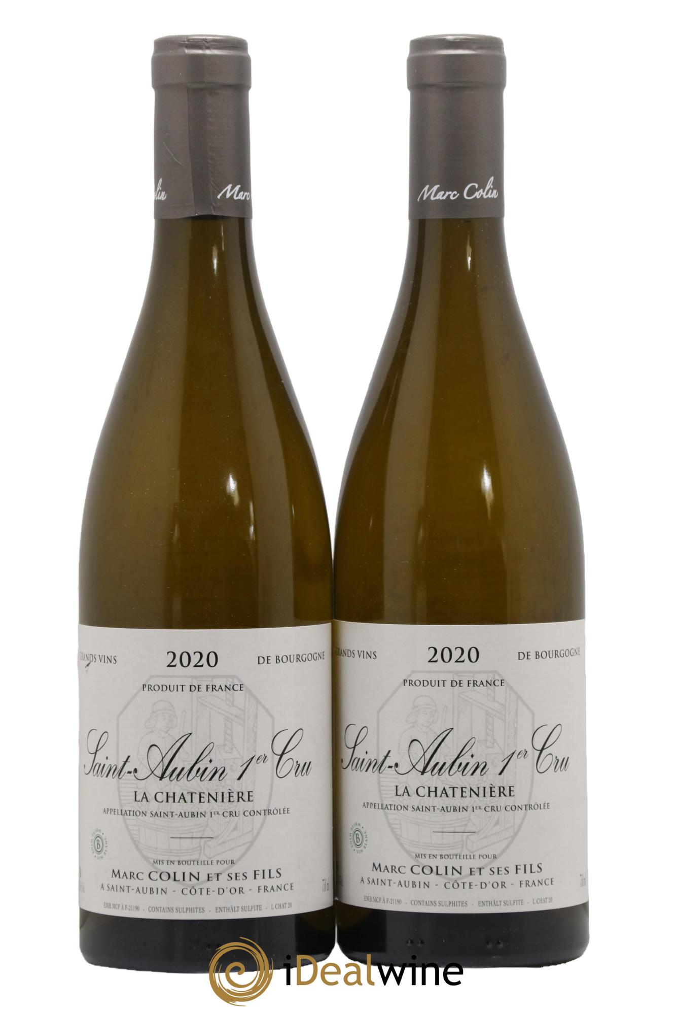 Saint-Aubin 1er Cru La Chatenière Marc Colin & Fils 2020 - Lot of 2 bottles - 0