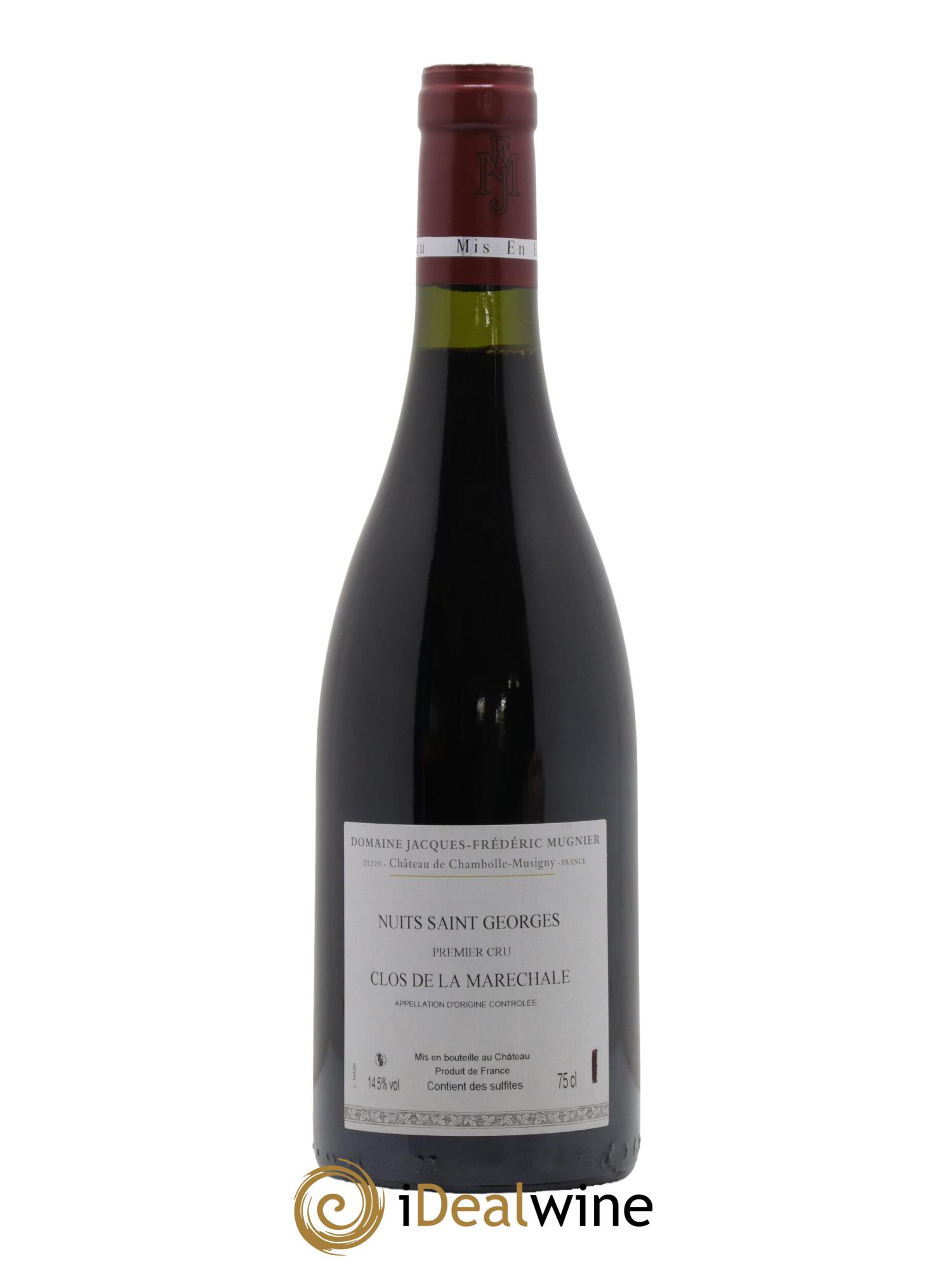 Nuits Saint-Georges 1er Cru Clos de La Maréchale Jacques-Frédéric Mugnier 2020 - Lot de 1 bouteille - 1