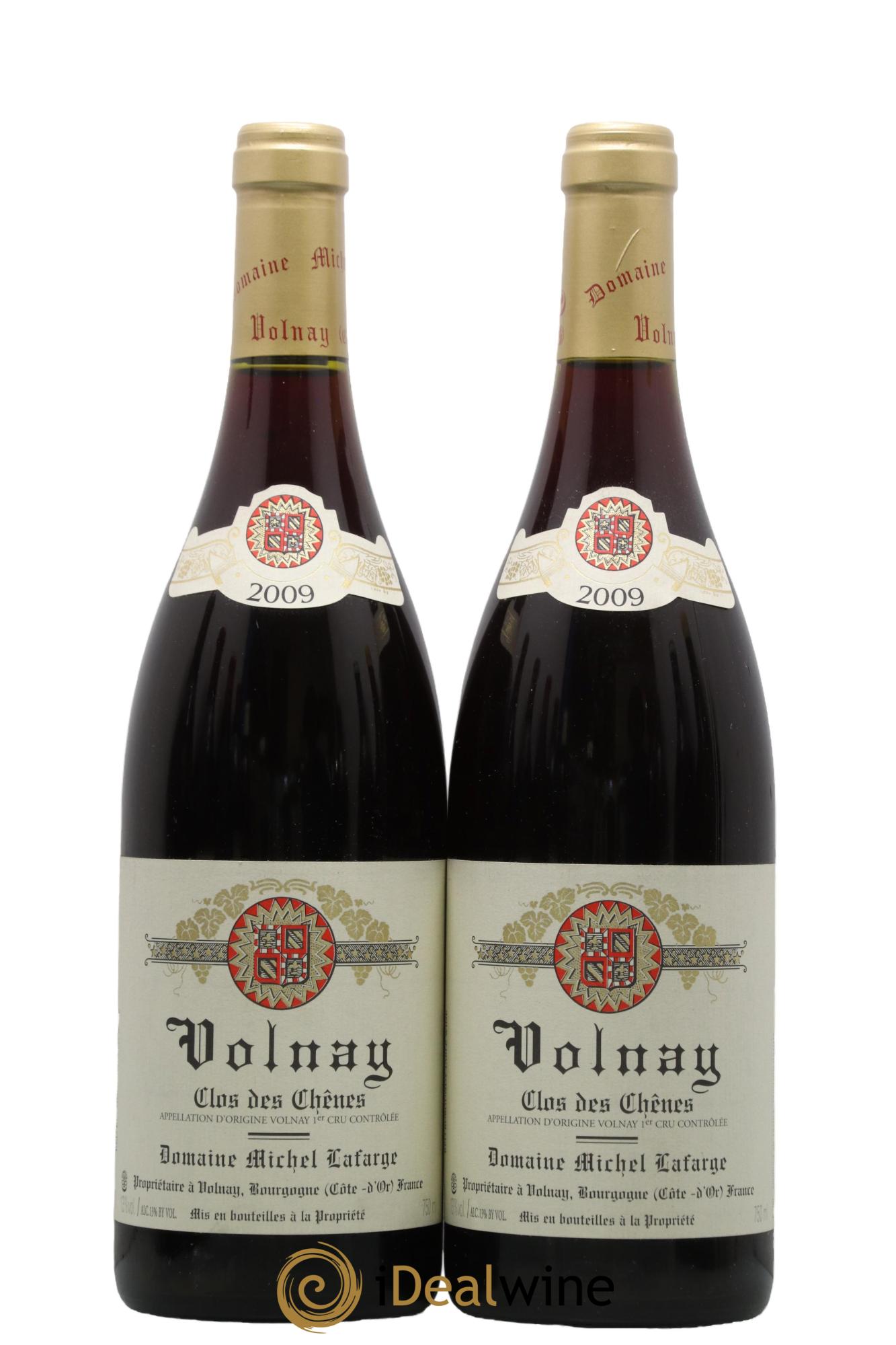 Volnay 1er Cru Clos des Chênes Lafarge (Domaine) 2009 - Lot de 2 bouteilles - 0