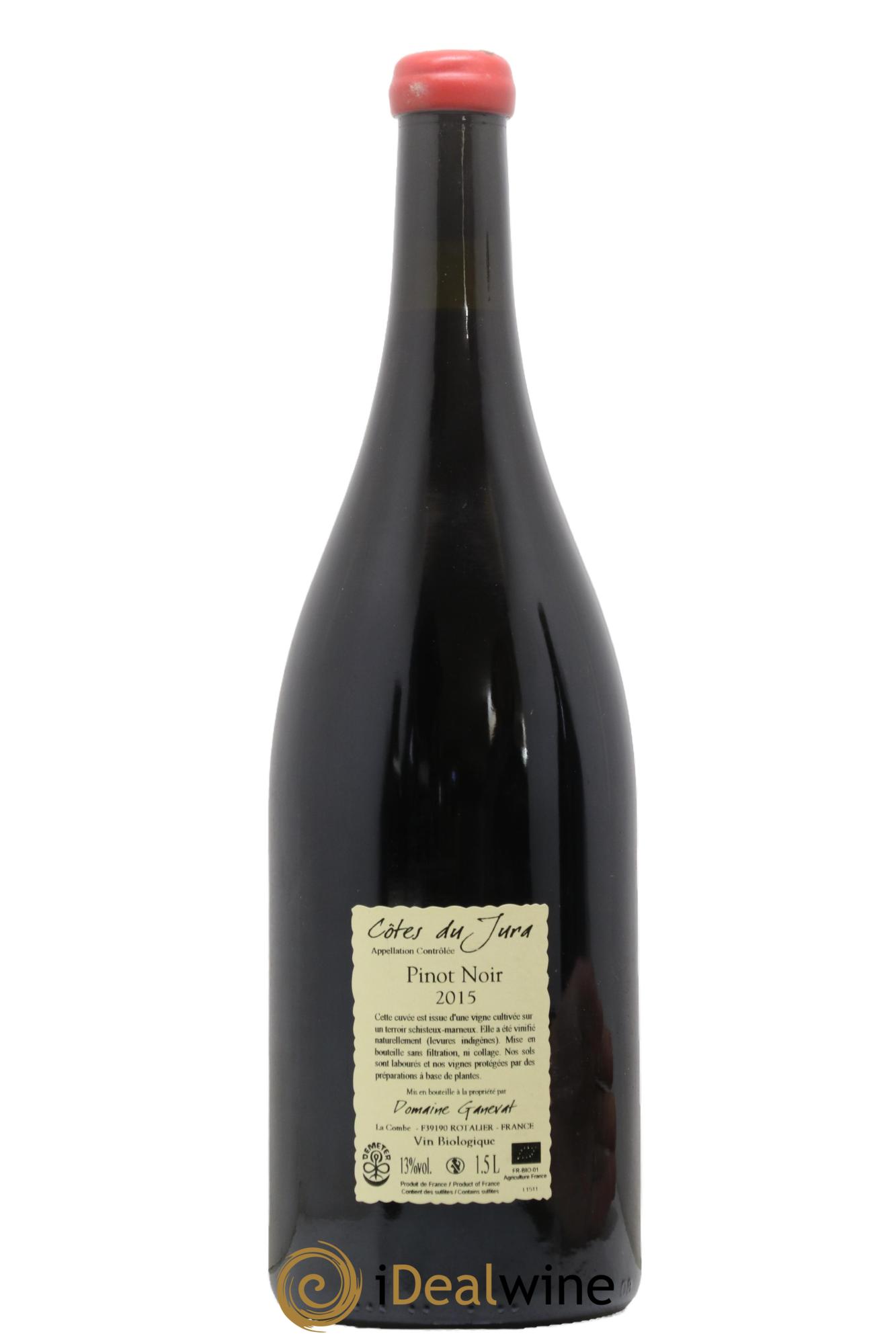 Côtes du Jura Pinot Noir En Billat  Jean-François Ganevat (Domaine) 2015 - Lotto di 1 magnum - 1