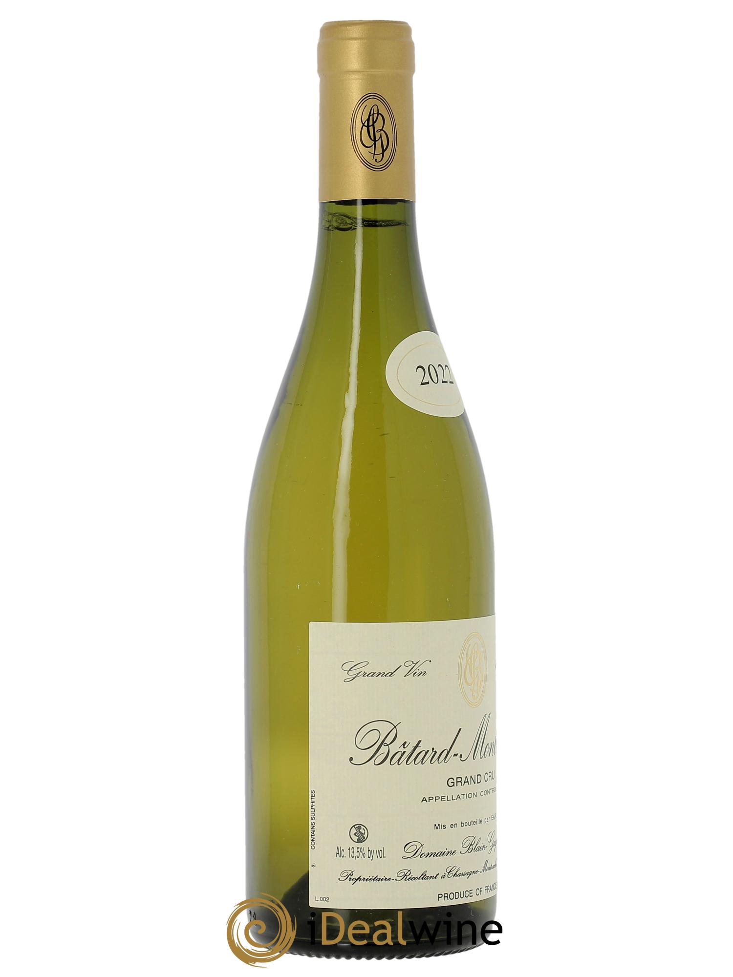 Bâtard-Montrachet Grand Cru Blain-Gagnard (Domaine)  2022 - Lotto di 1 bottiglia - 1