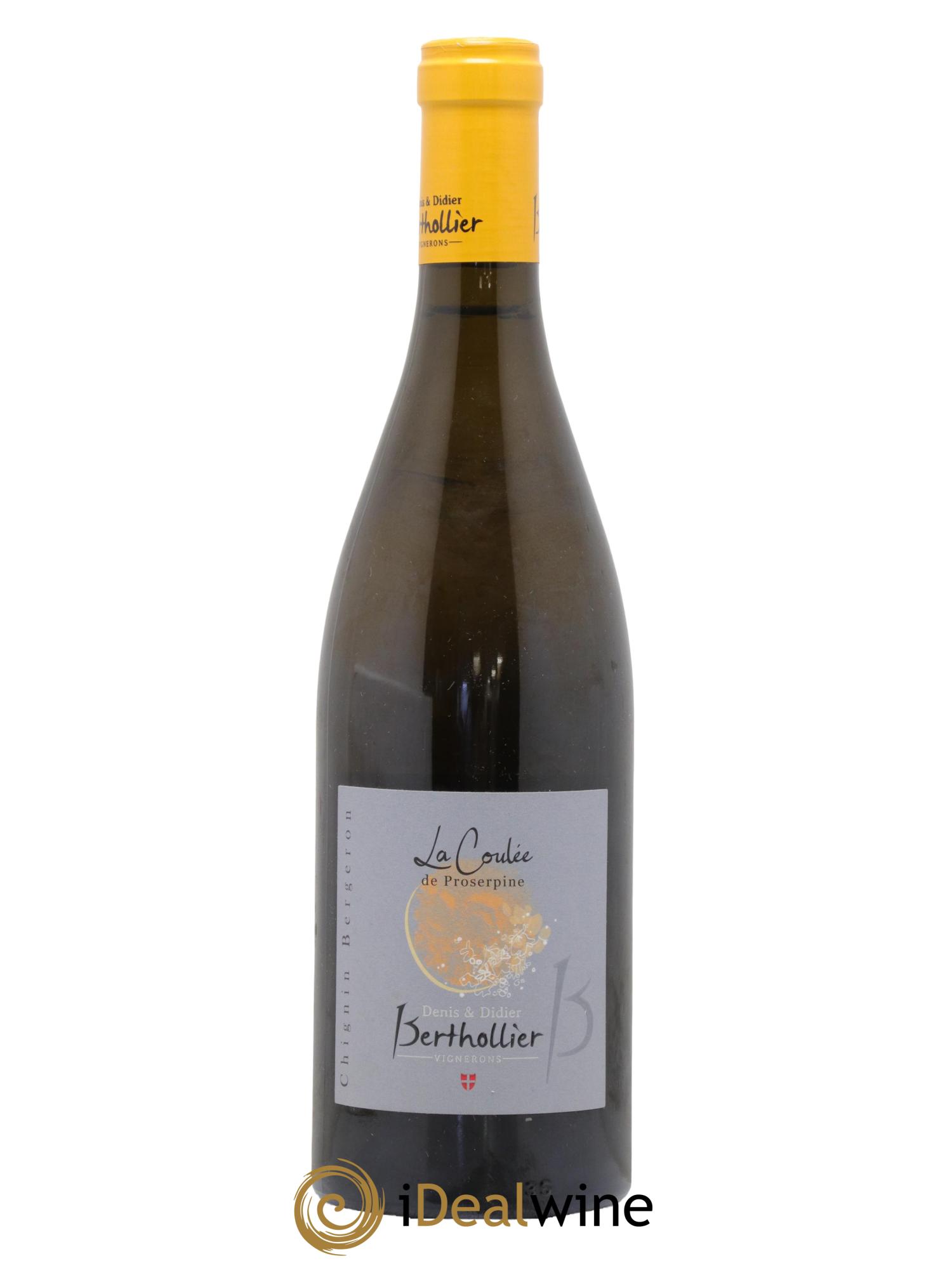 Vin de Savoie Chignin-Bergeron La Coulée de Proserpine Domaine Berthollier 2017 - Posten von 1 Flasche - 0