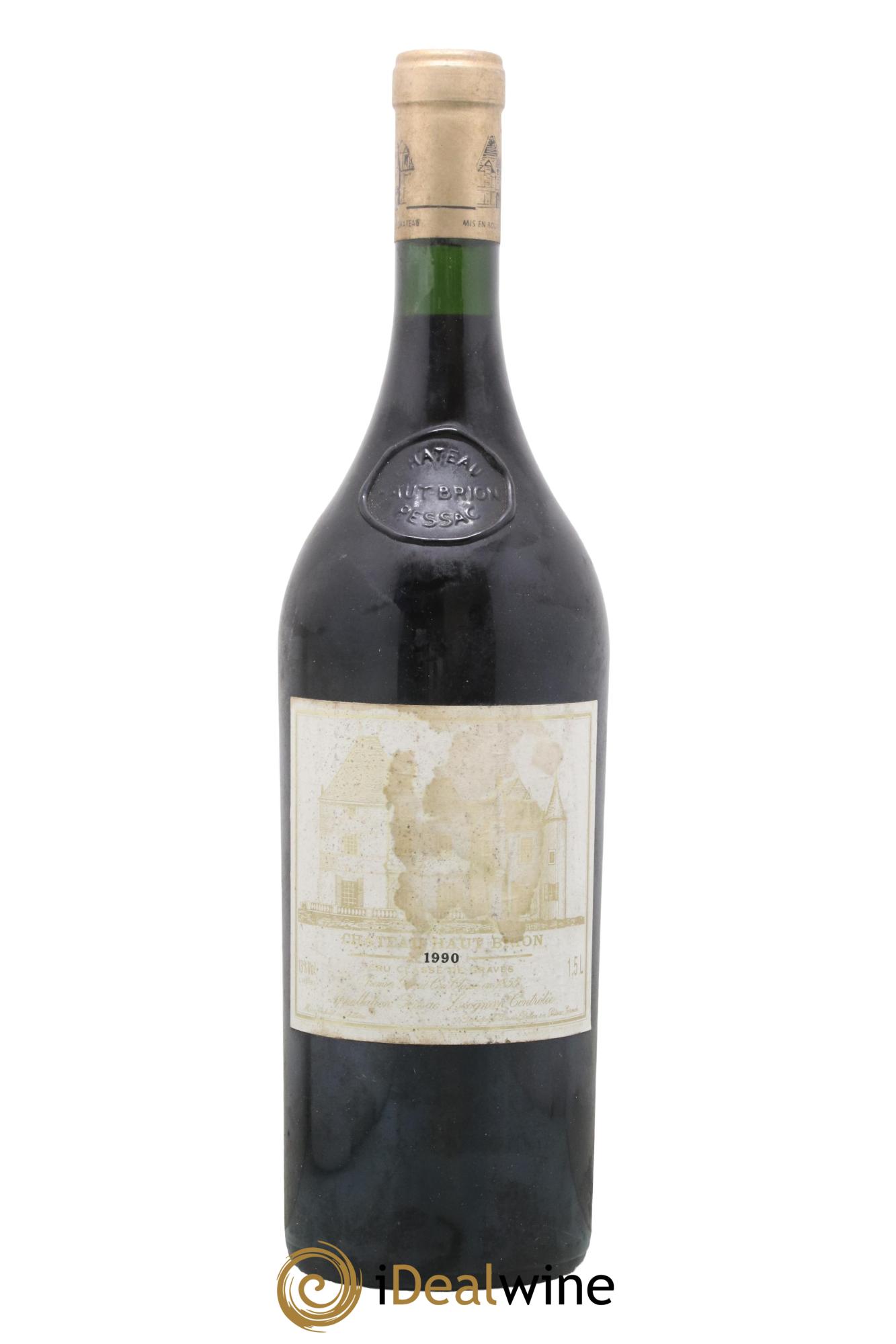 Château Haut Brion 1er Grand Cru Classé 1990 - Lotto di 1 magnum - 0