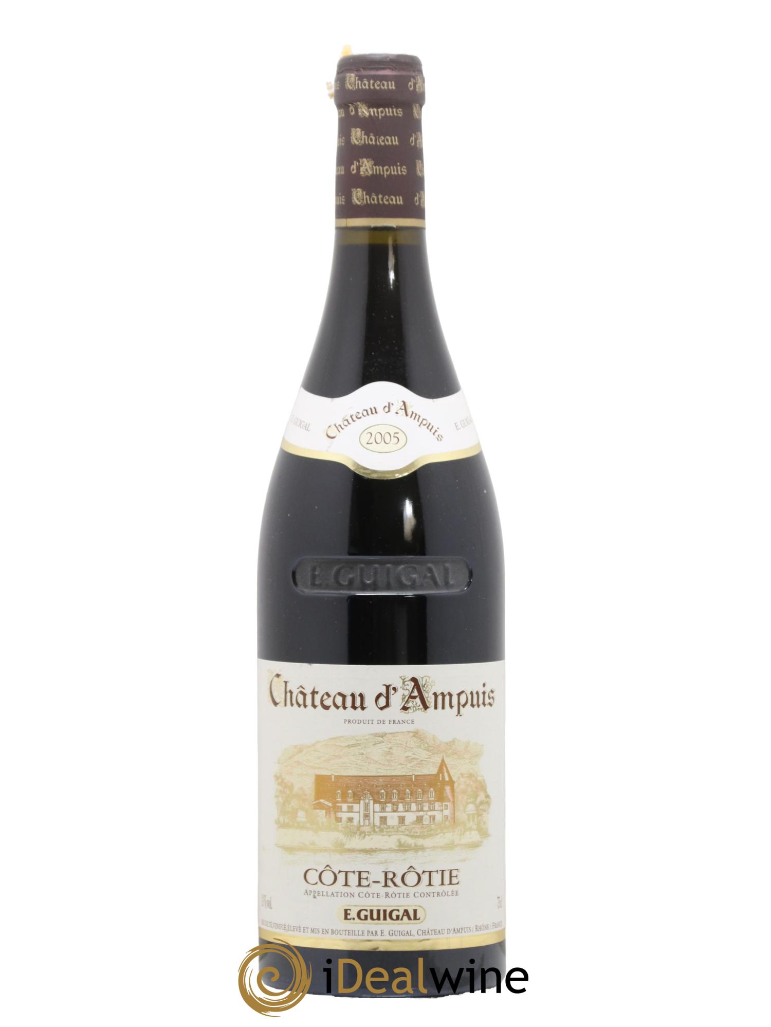 Côte-Rôtie Château d'Ampuis Guigal 2005 - Posten von 1 Flasche - 0