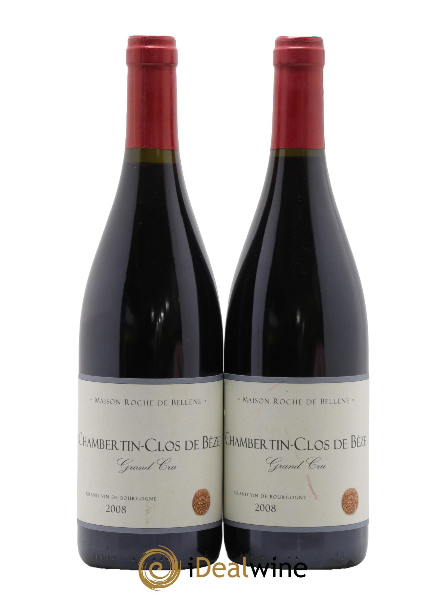 Chambertin Grand Cru Clos De Bèze Maison Roche de Bellene 2008 - Posten von 2 Flaschen - 0