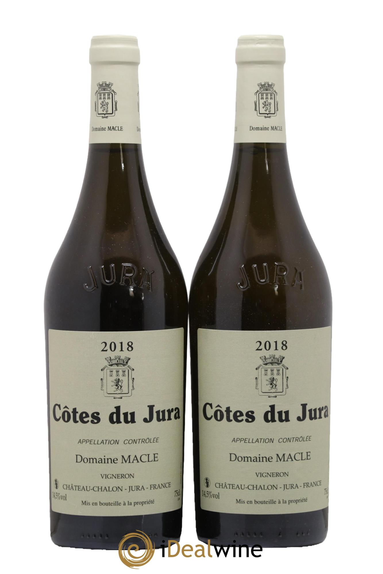 Côtes du Jura Jean Macle 2018 - Lotto di 2 bottiglie - 0