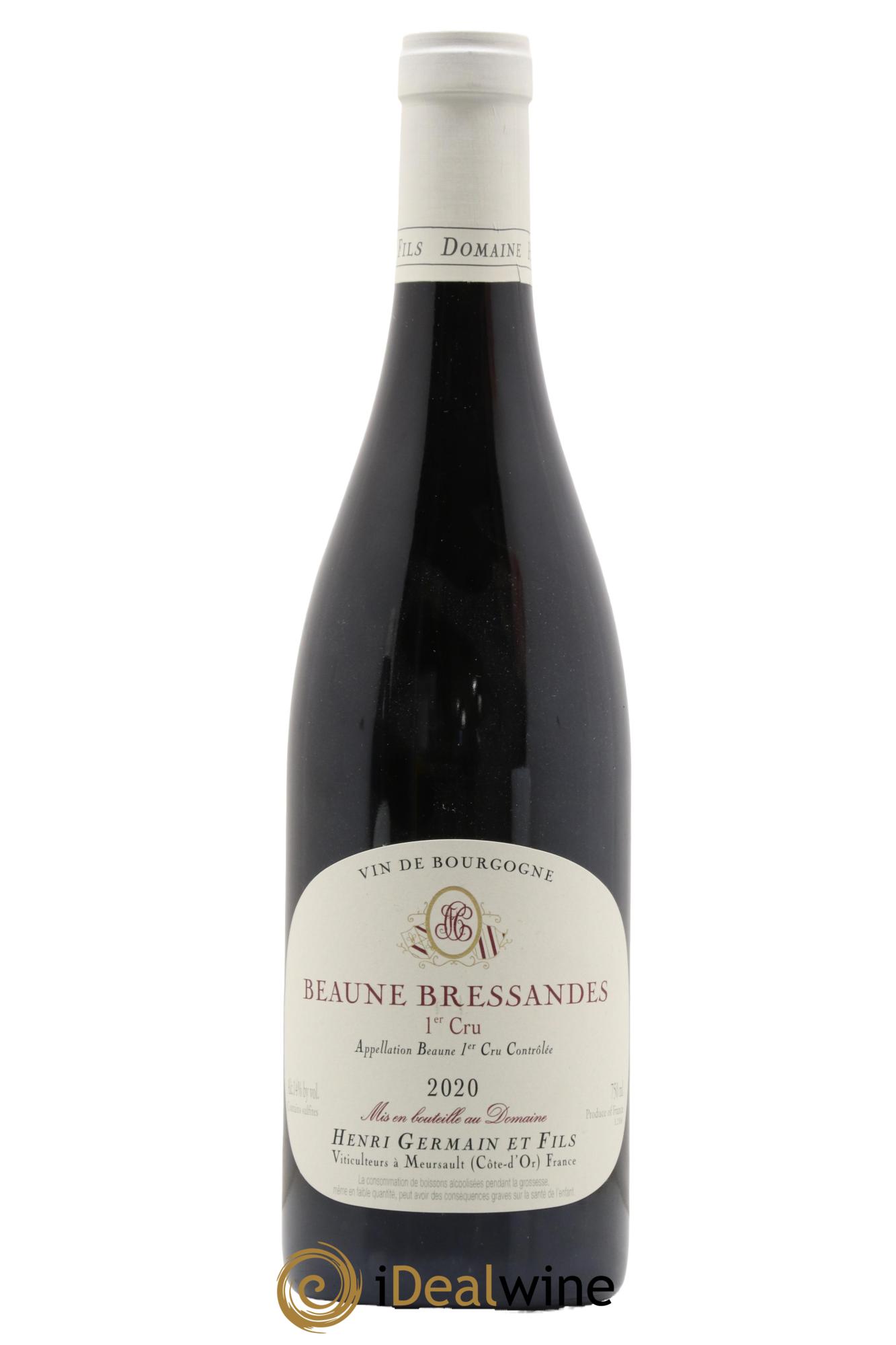 Beaune 1er Cru Bressandes Henri Germain 2020 - Lot de 1 bouteille - 0