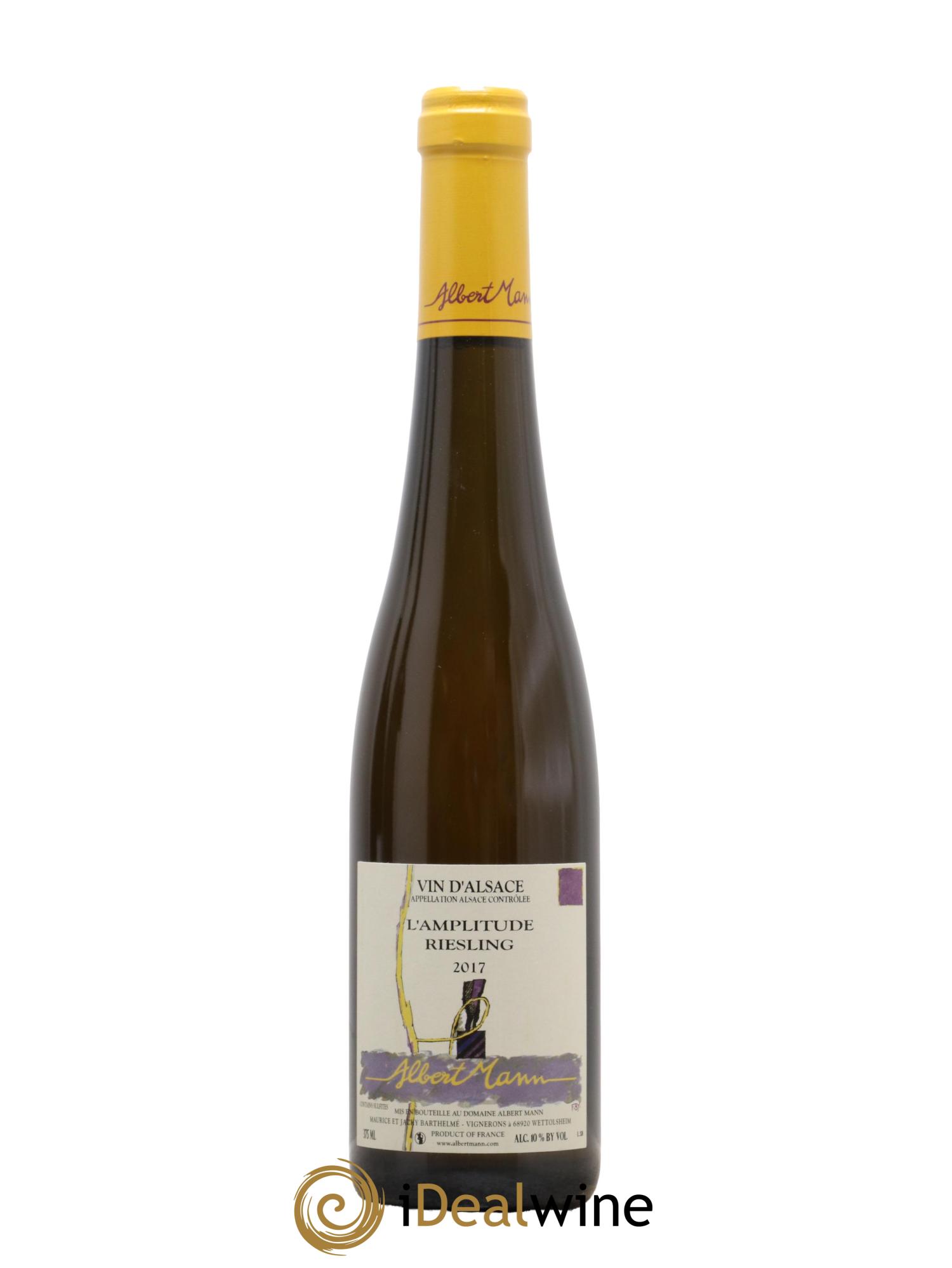 Alsace Riesling L'Amplitude Domaine Albert Mann 2017 - Posten von 1 Demi-Flasche - 0