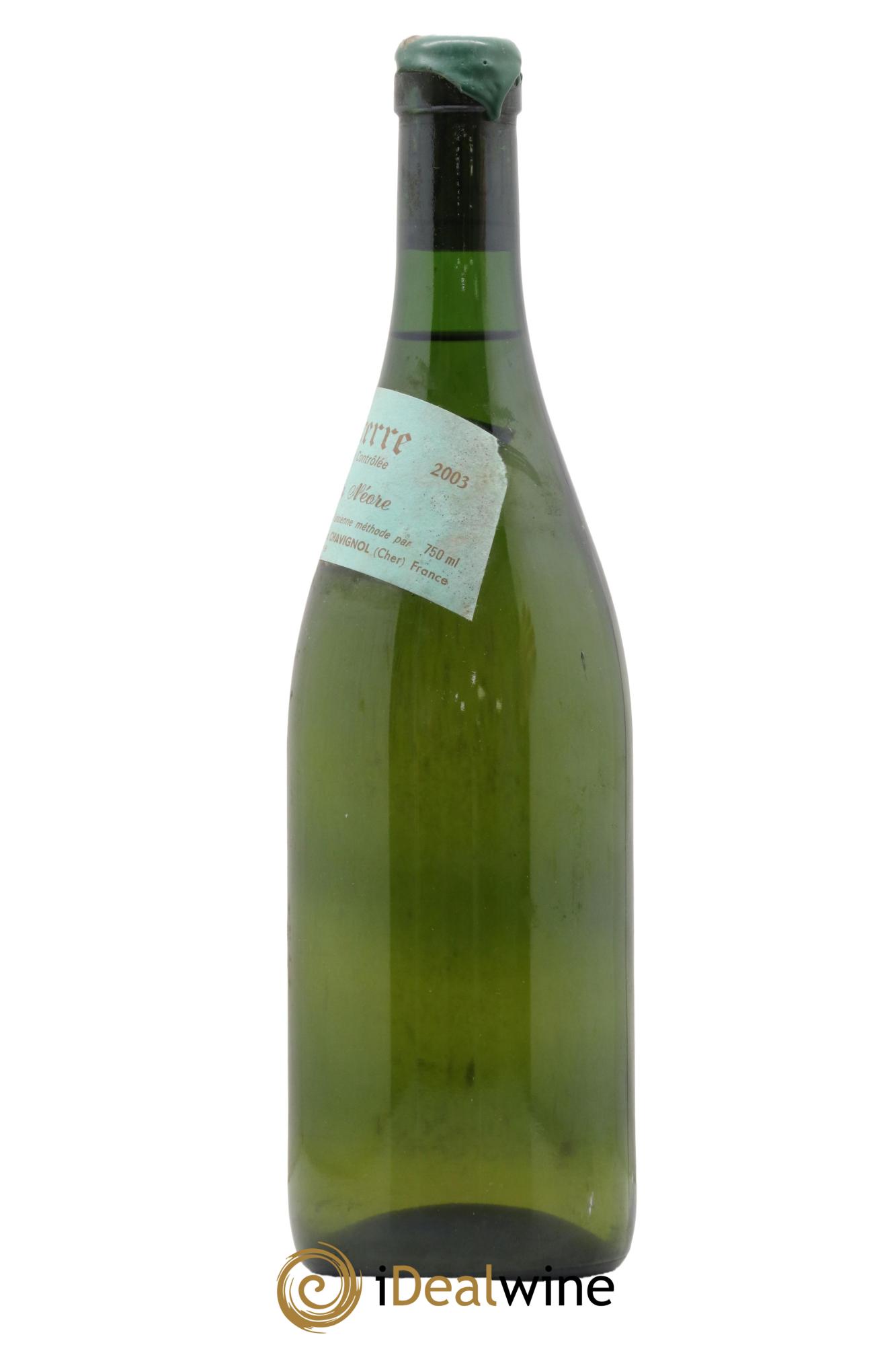 Sancerre Clos la Neore Edmond Vatan 2003 - Lot de 1 bouteille - 1