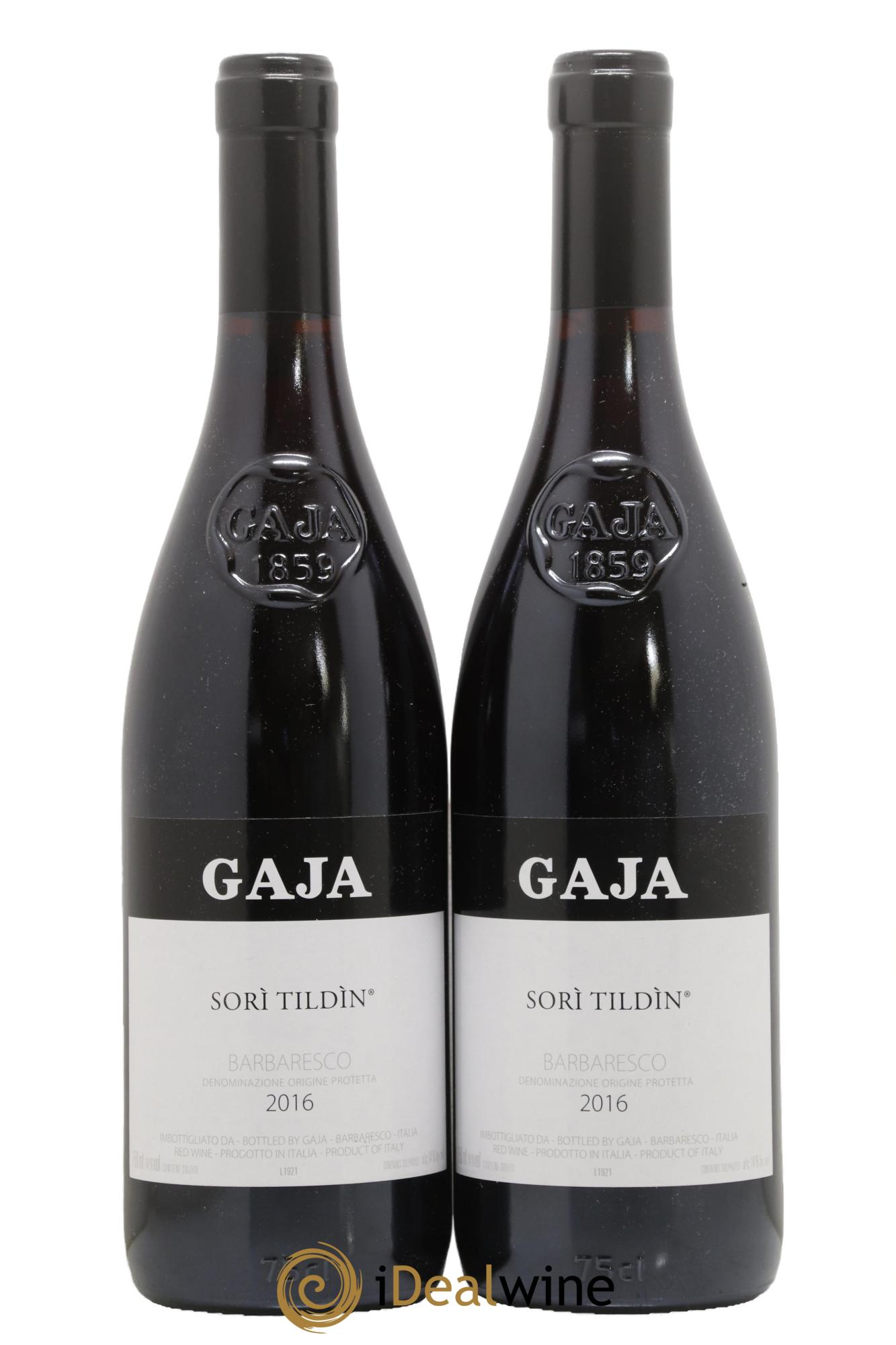 Barbaresco DOCG Sori Tildin Angelo Gaja 2016 - Lot of 2 bottles - 0