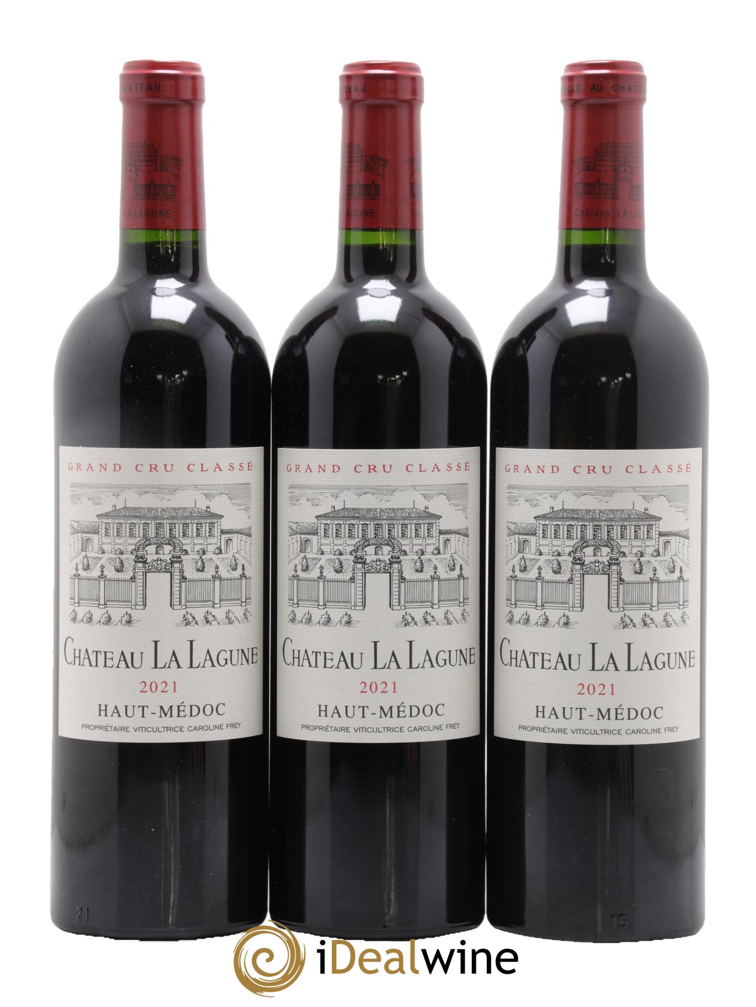 Château la Lagune 3ème Grand Cru Classé 2021 - Lot de 12 bouteilles - 1