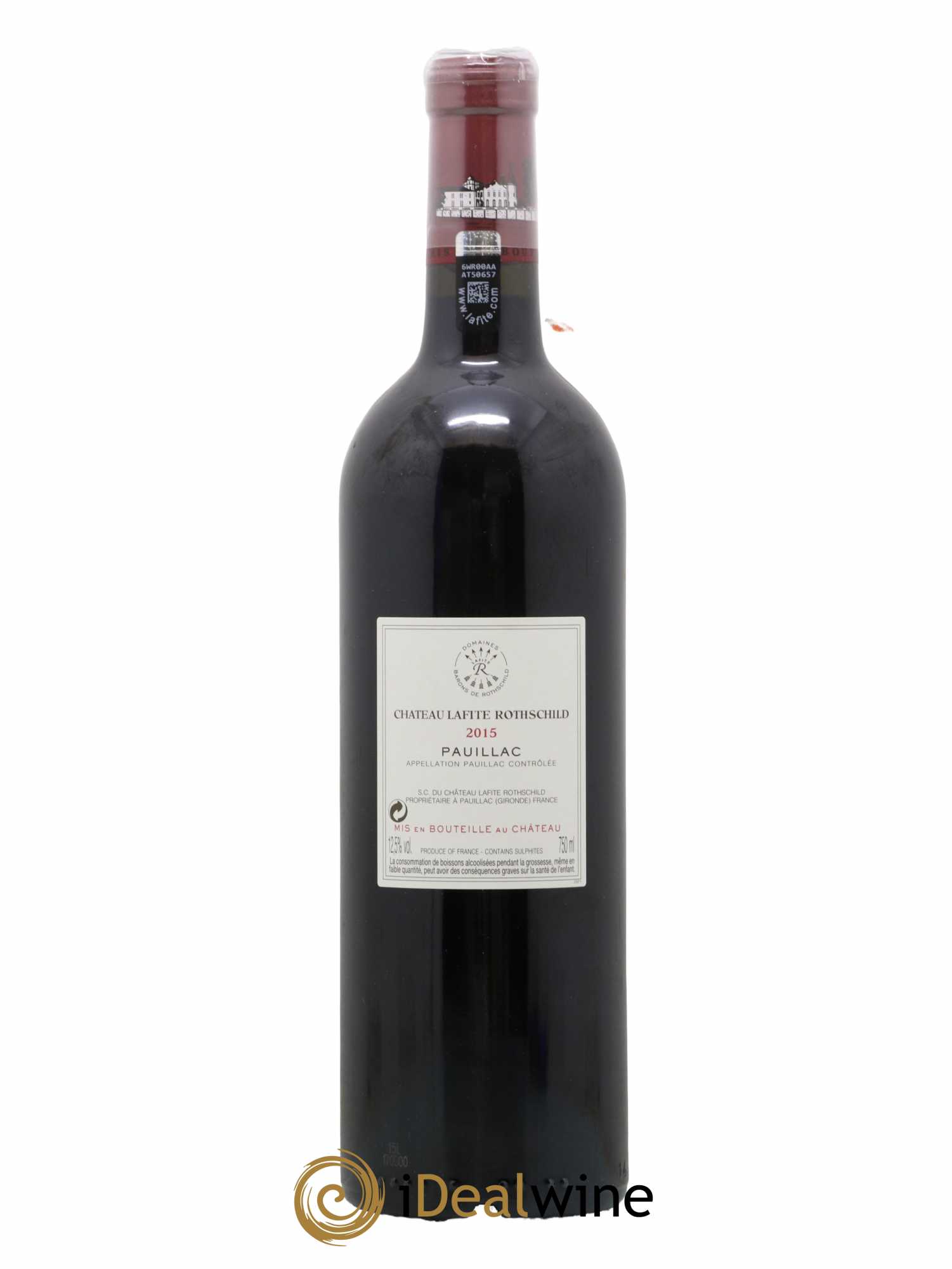 Château Lafite Rothschild 1er Grand Cru Classé 2015 - Lot de 1 bouteille - 1