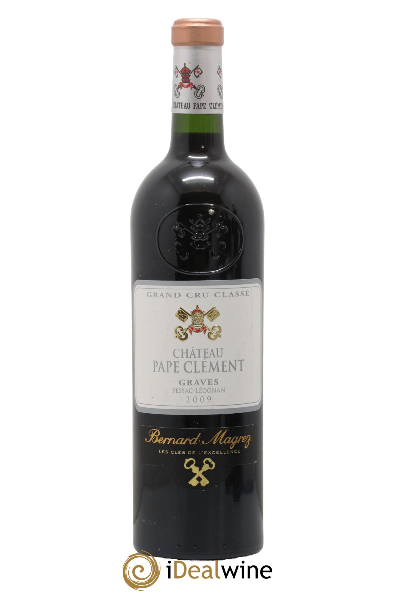 Château Pape Clément Cru Classé de Graves  2009 - Posten von 1 Flasche - 0