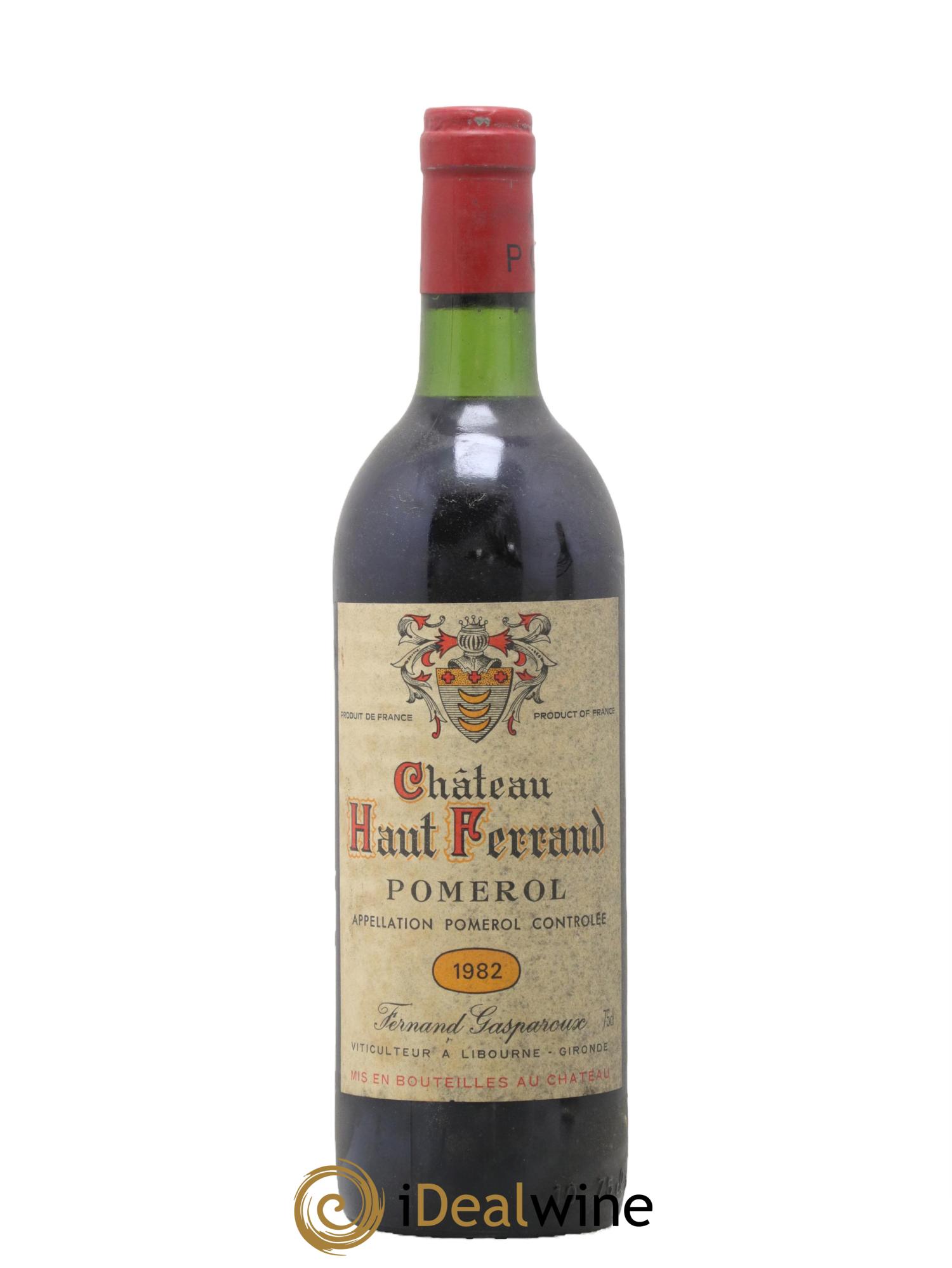 Château Haut Ferrand 1982 - Lot de 1 bouteille - 0