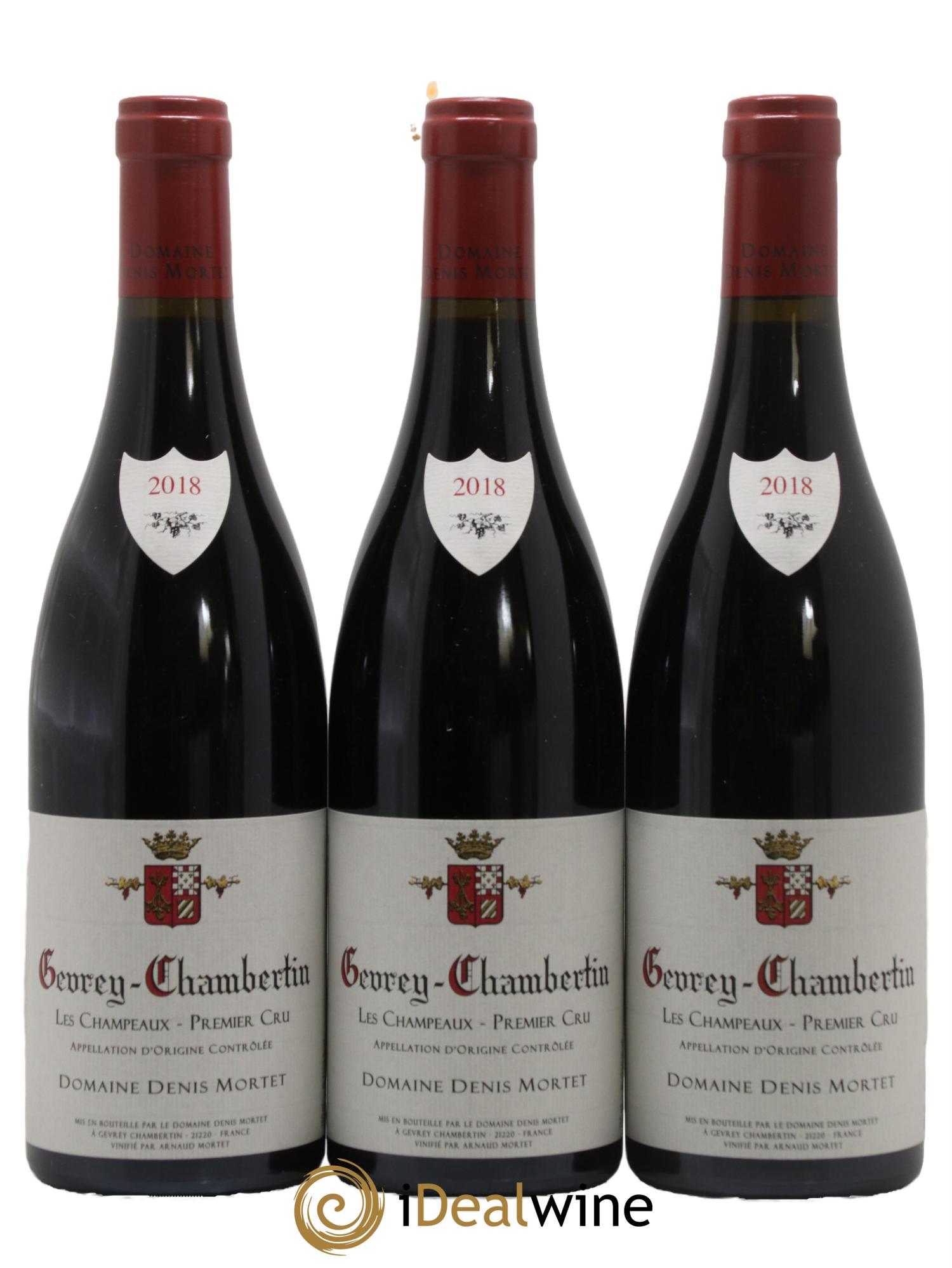 Gevrey-Chambertin 1er Cru Les Champeaux Denis Mortet (Domaine) 2018 - Lot de 3 bouteilles - 0