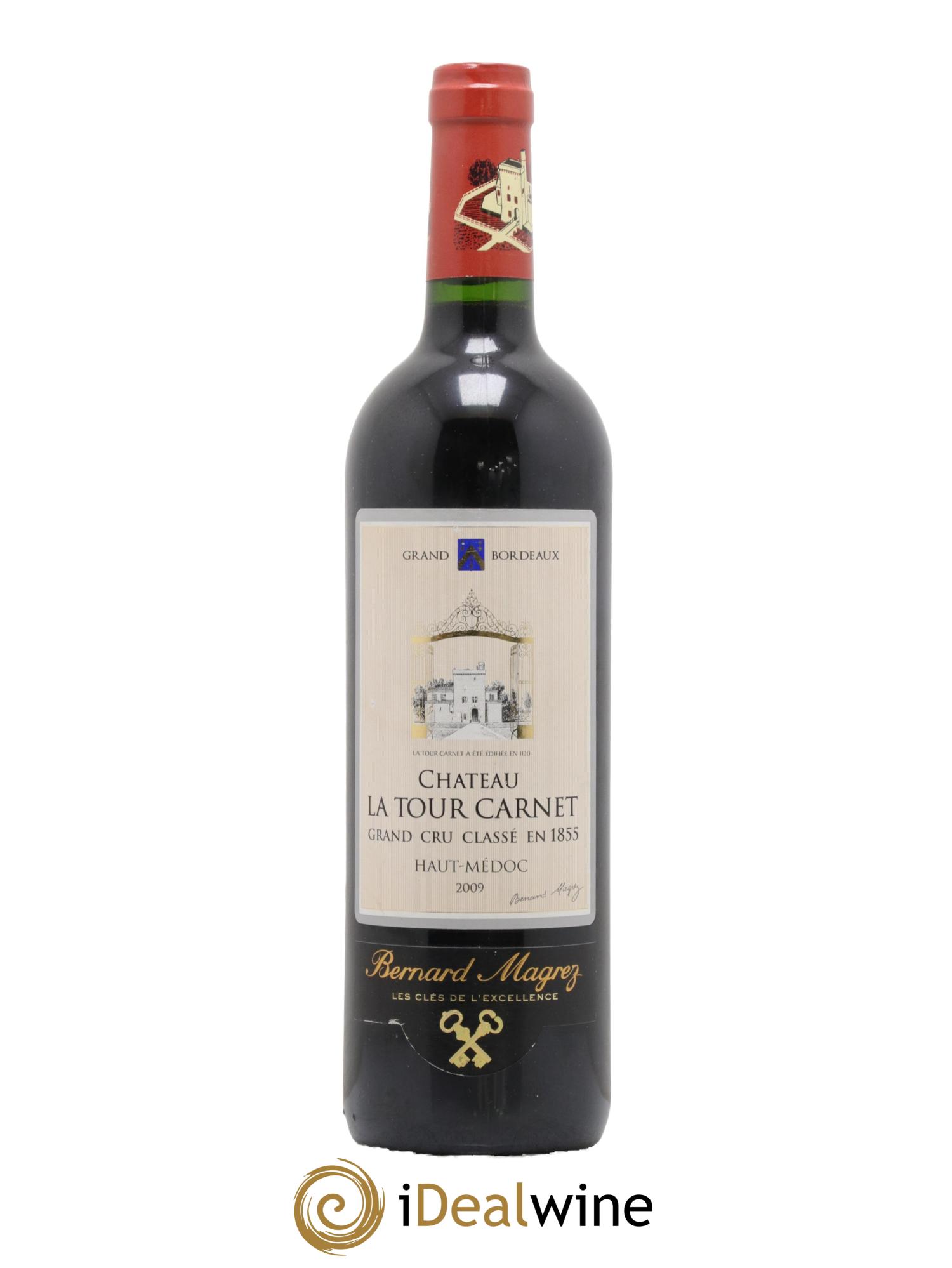 Château la Tour Carnet 4ème Grand Cru Classé Chateau La Tour Carnet 2009 - Lot of 1 bottle - 0