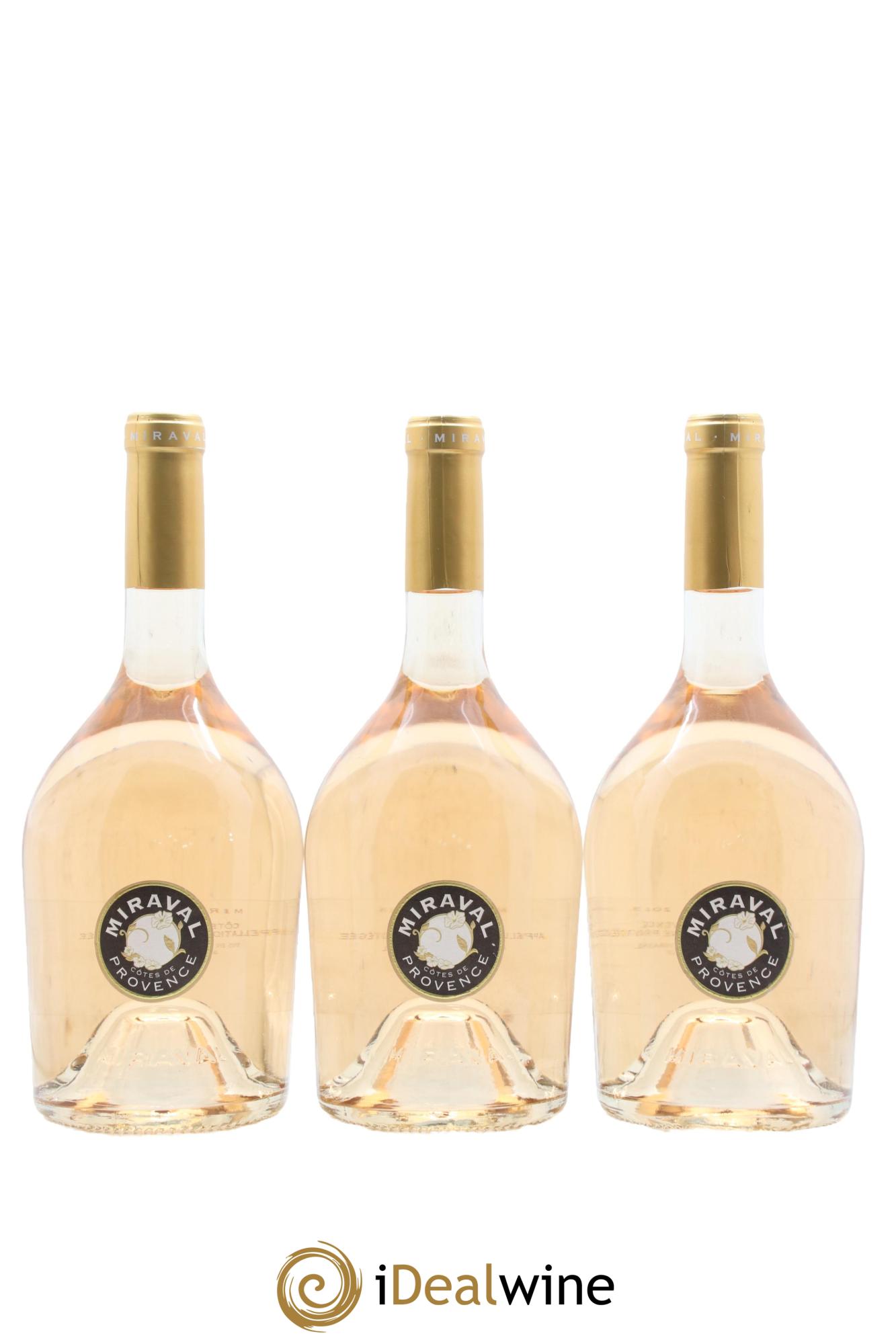 Côtes de Provence Château de Miraval  2023 - Lot of 3 bottles - 0