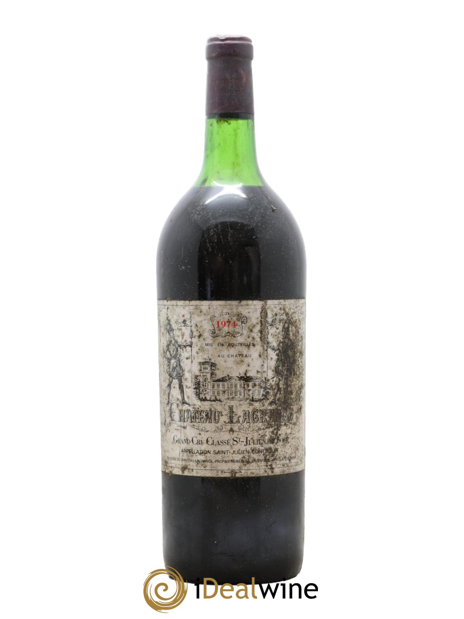 Château Lagrange 3ème Grand Cru Classé 1974 - Lot de 1 magnum - 0