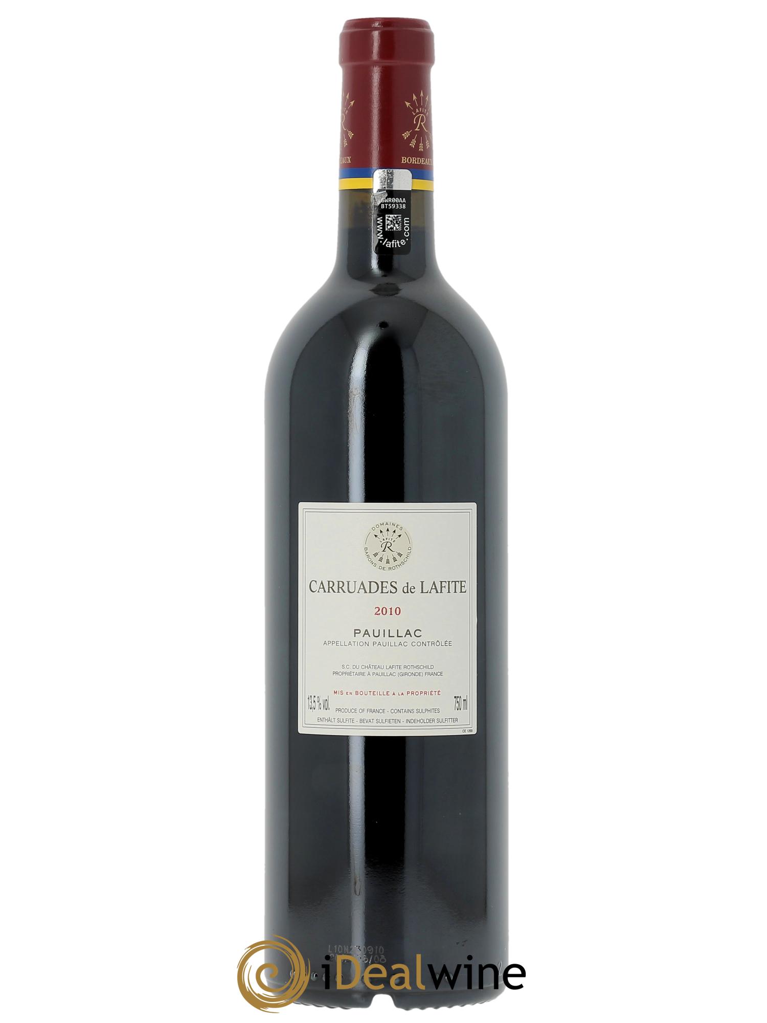 Carruades de Lafite Rothschild Second Vin   2010 - Lotto di 1 bottiglia - 2