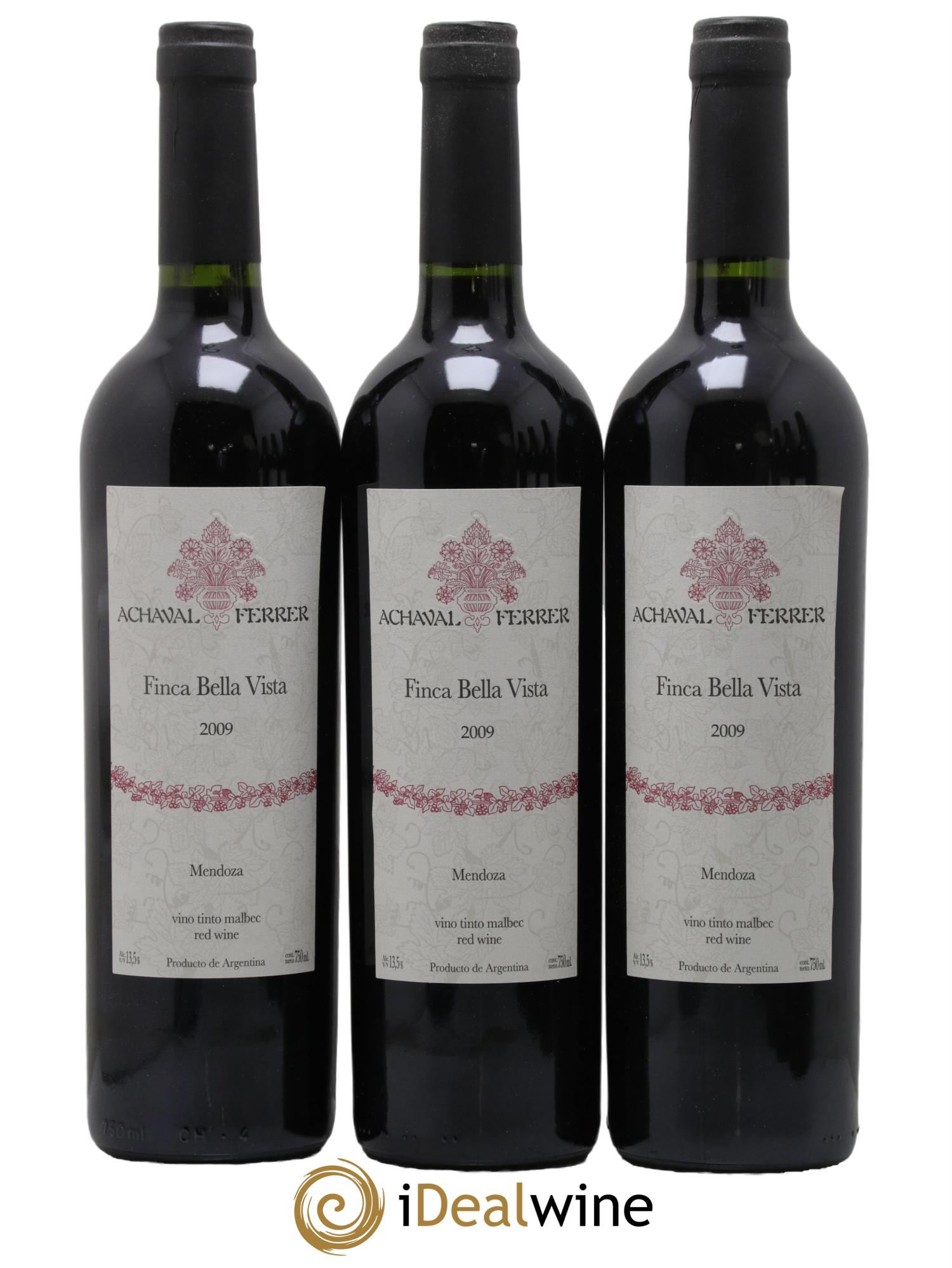 Mendoza Finca Bella Vista Achaval Ferrer 2009 - Posten von 6 Flaschen - 1