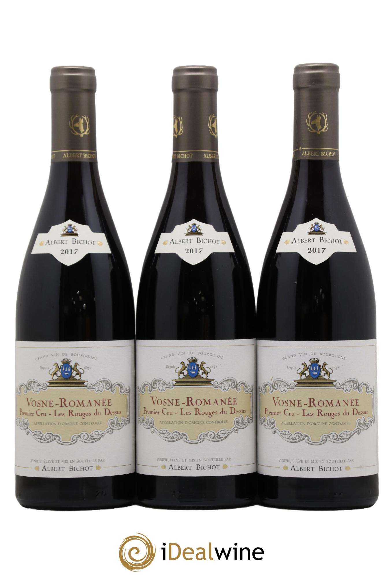 Vosne-Romanée 1er Cru Les Rouges du Dessus Albert Bichot 2017 - Posten von 6 Flaschen - 1