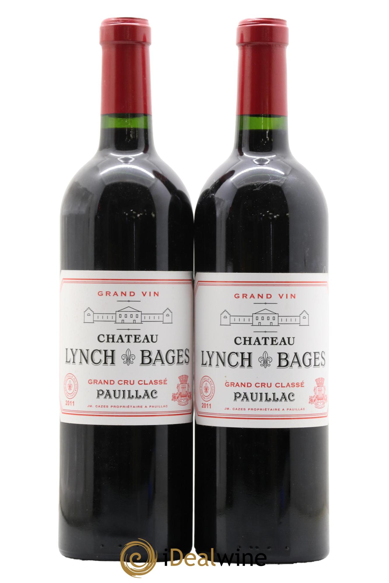 Château Lynch Bages 5ème Grand Cru Classé 2011 - Lotto di 2 bottiglie - 0