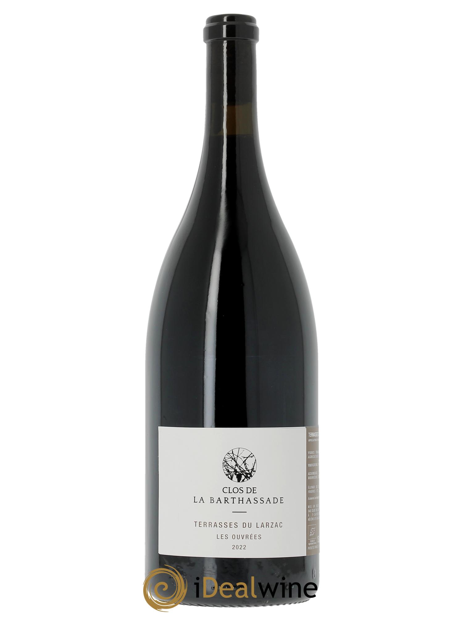 Terrasses du Larzac Les Ouvrées Le Clos de la Barthassade   2022 - Lot de 1 magnum - 0