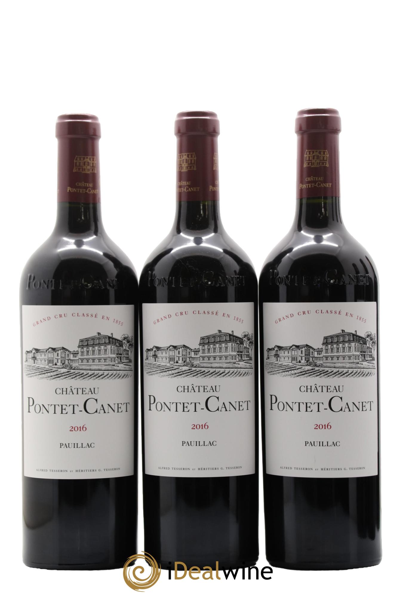 Château Pontet Canet 5ème Grand Cru Classé 2016 - Lotto di 6 bottiglie - 1