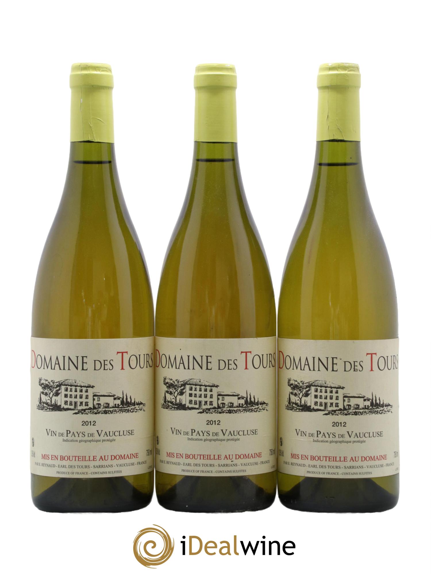 IGP Vaucluse (Vin de Pays de Vaucluse)  - Domaine des Tours Emmanuel Reynaud