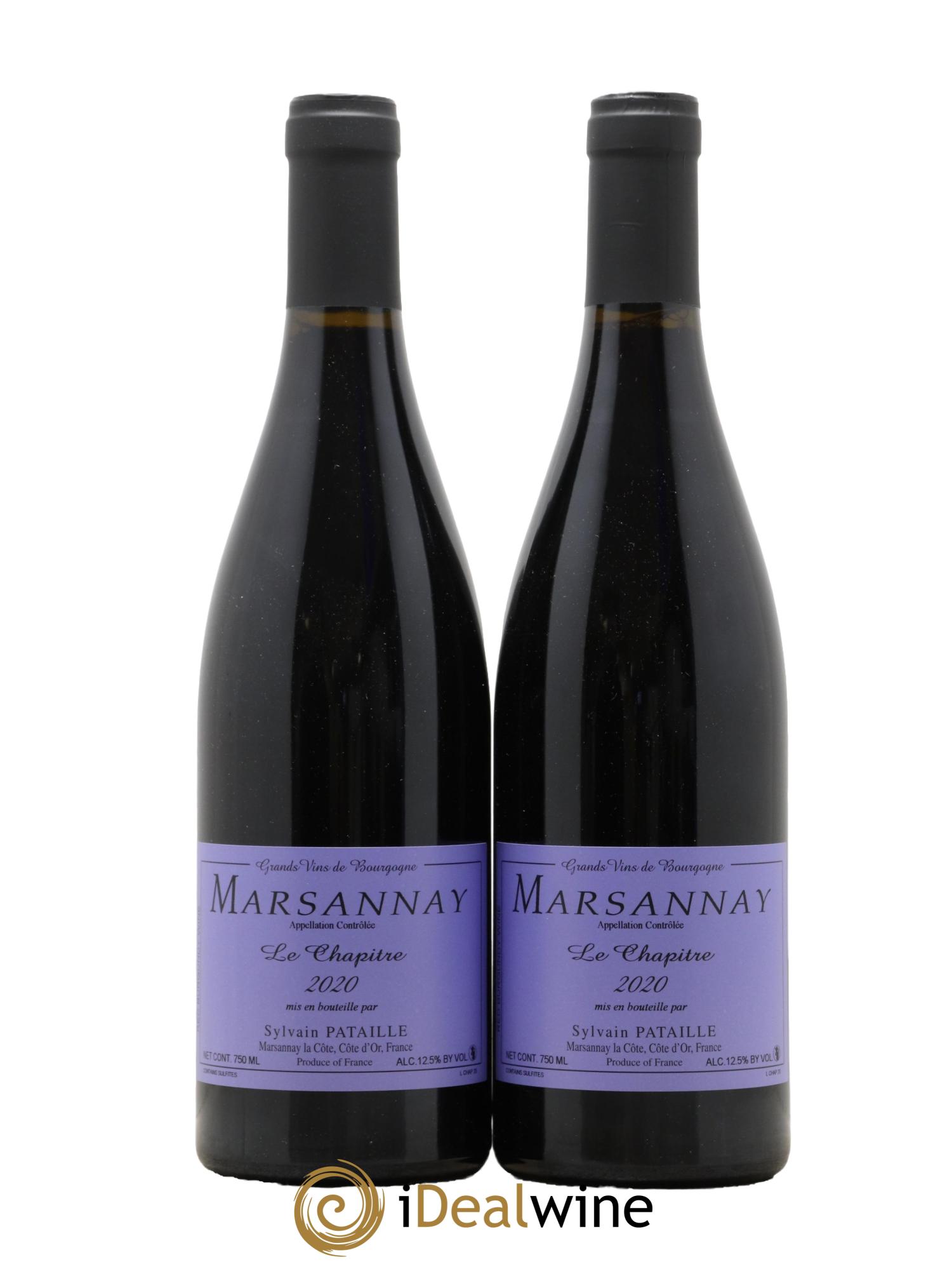 Marsannay Le Chapitre Sylvain Pataille (Domaine) 2020 - Lot de 2 bouteilles - 0