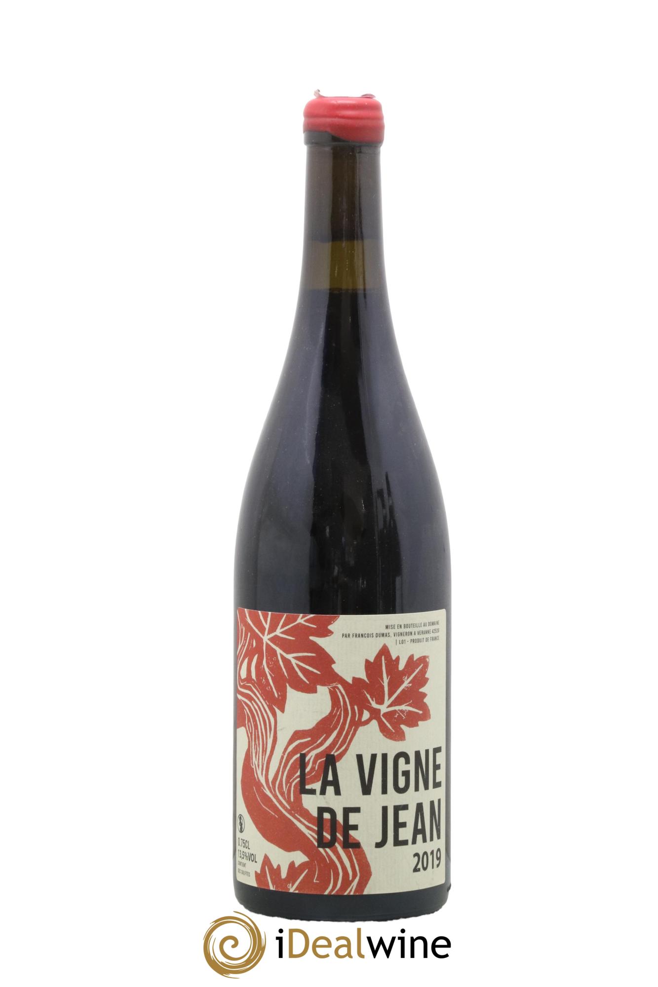 Vin de France La Vigne de Jean François Dumas 2019 - Lotto di 1 bottiglia - 0