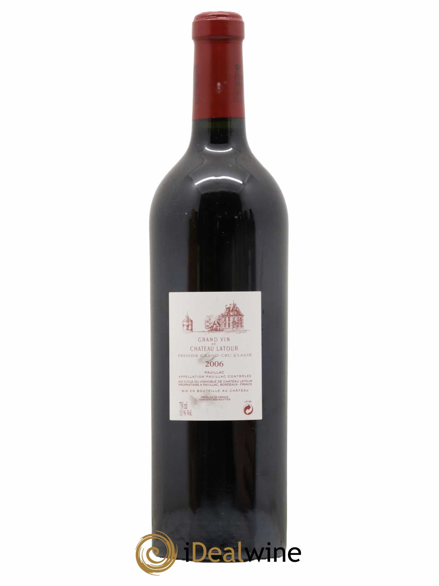 Château Latour 1er Grand Cru Classé 2006 - Lot de 1 bouteille - 1