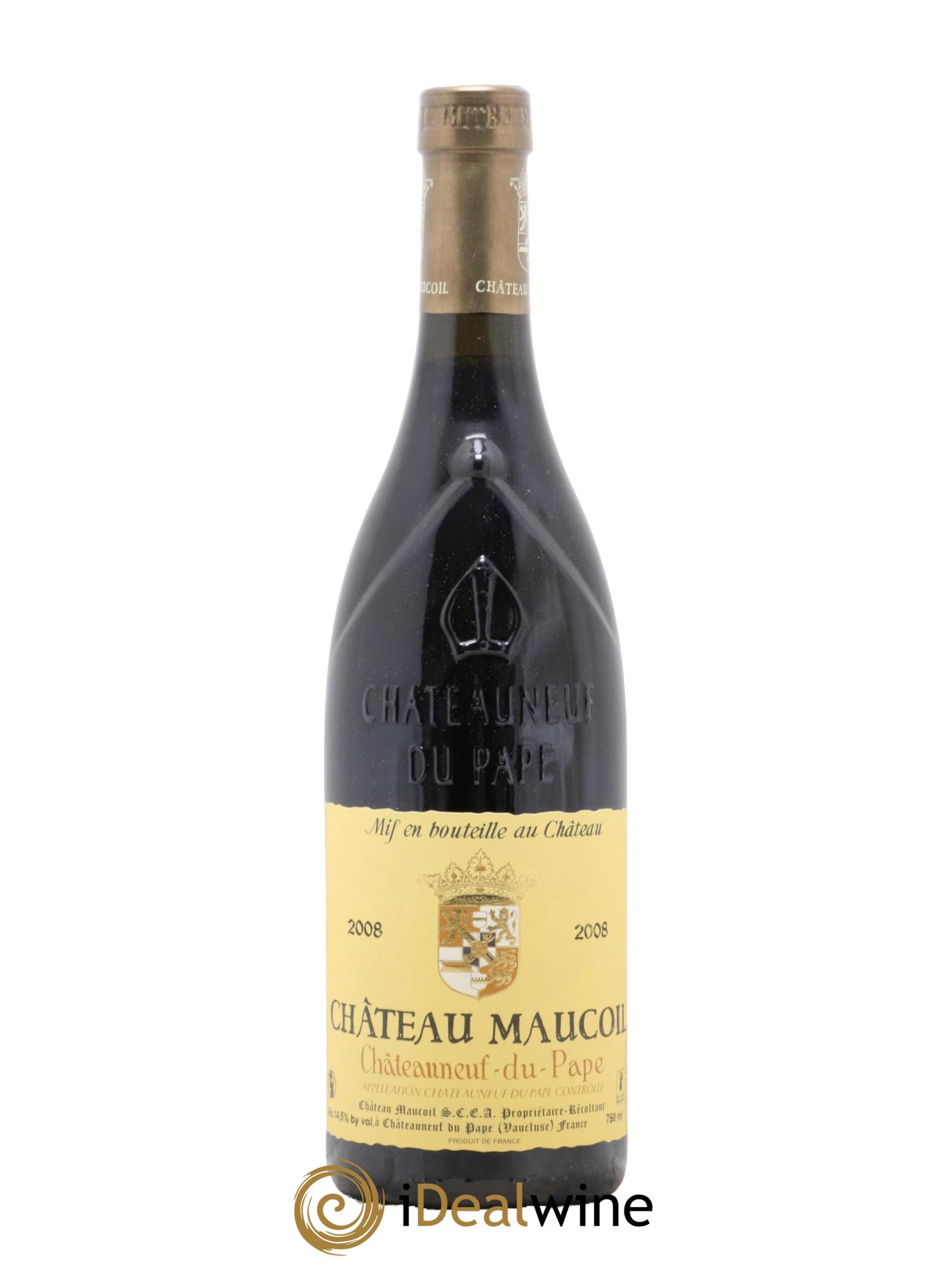 Châteauneuf-du-Pape Château Maucoil 2008 - Lot de 1 bouteille - 0