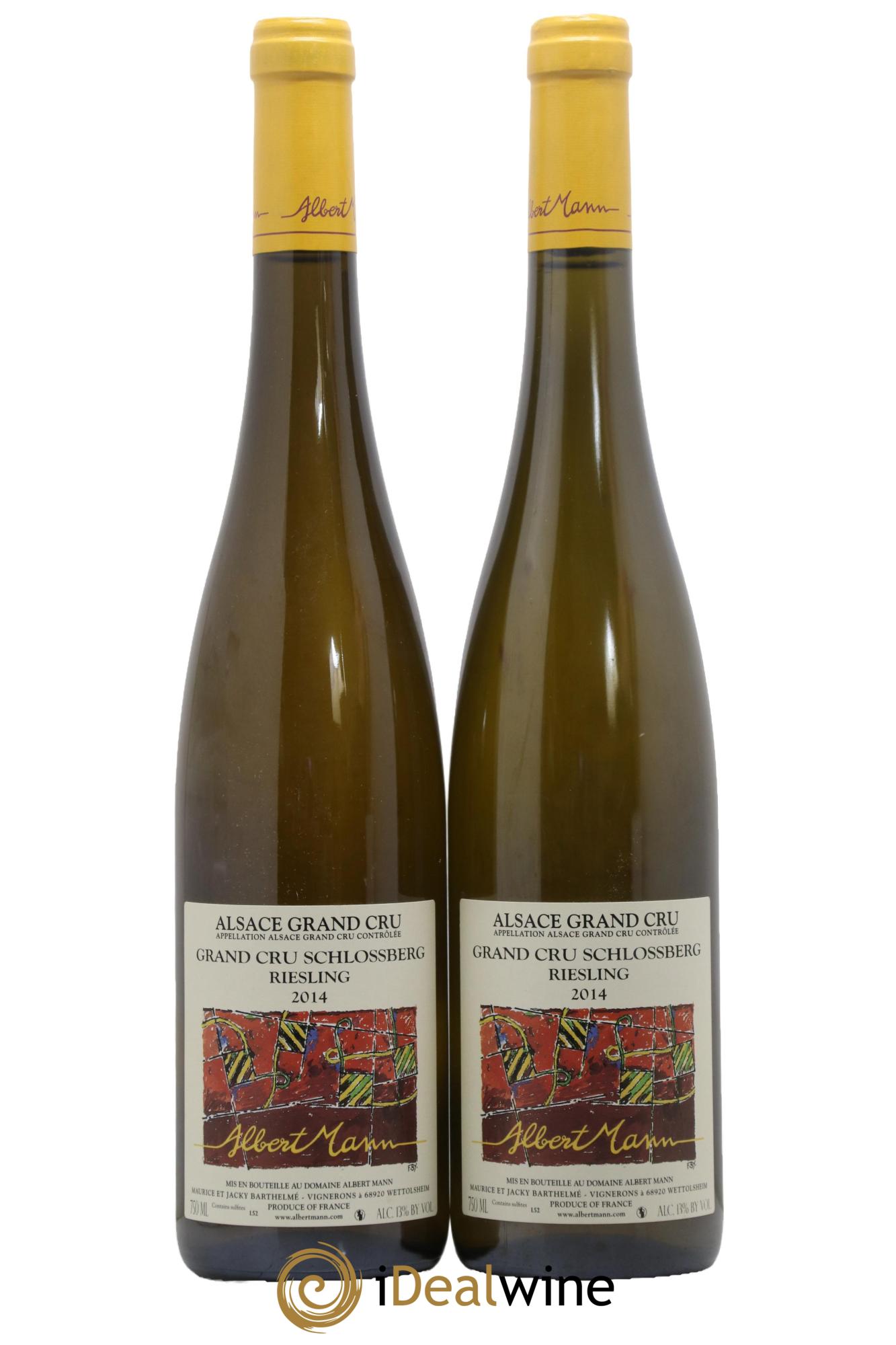 Alsace Riesling Grand Cru Schlossberg Albert Mann 2014 - Posten von 2 Flaschen - 0