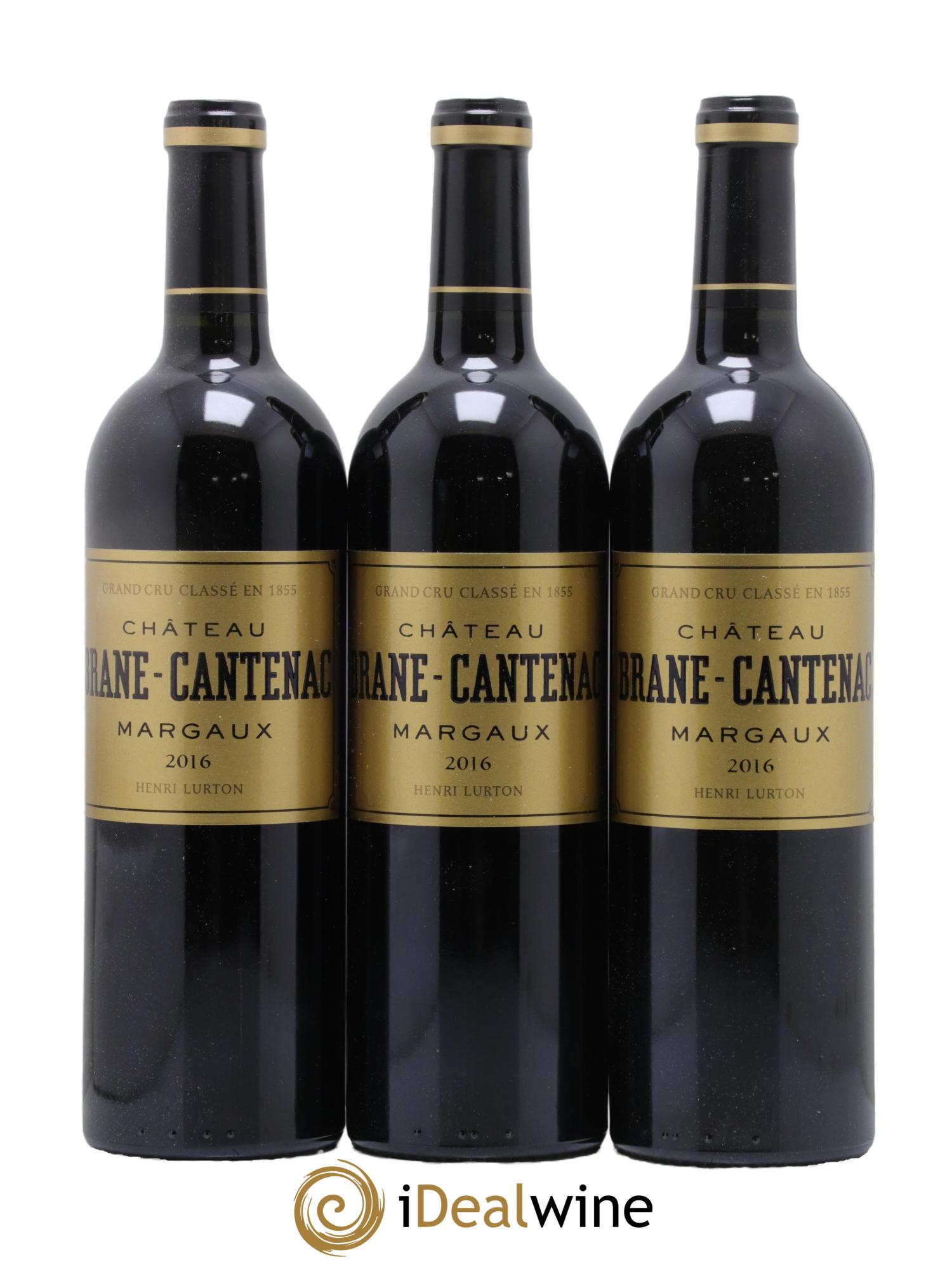 Château Brane Cantenac 2ème Grand Cru Classé 2016 - Lotto di 6 bottiglie - 2