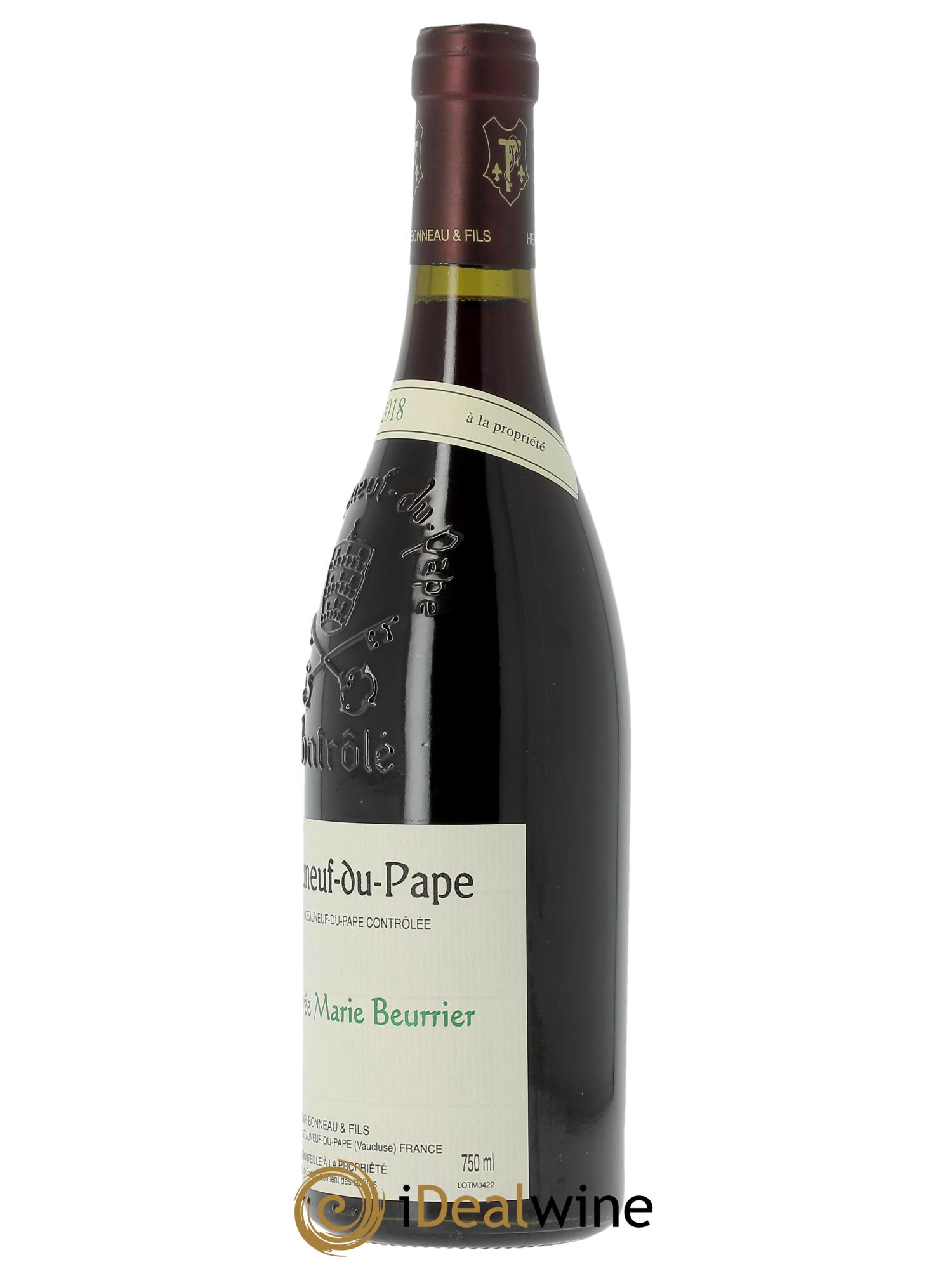 Châteauneuf-du-Pape Marie Beurrier Henri Bonneau & Fils   2018 - Lot de 1 bouteille - 1