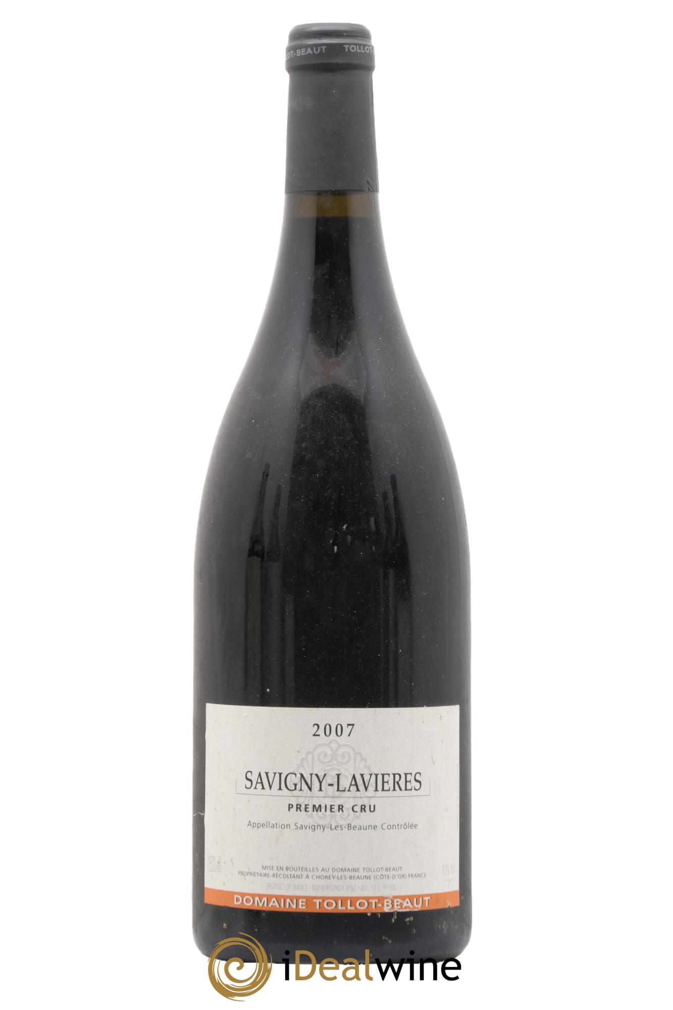 Savigny-lès-Beaune 1er Cru Les Lavières Tollot Beaut (Domaine) 2007 - Lot of 1 magnum - 0