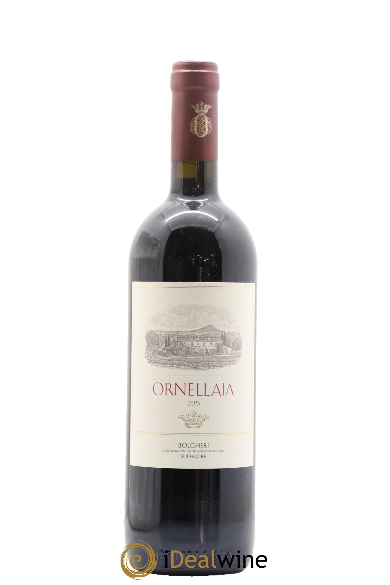 Bolgheri DOC Superiore Ornellaia Tenuta Dell'Ornellaia - Frescobaldi 2015 - Lot de 1 bouteille - 0