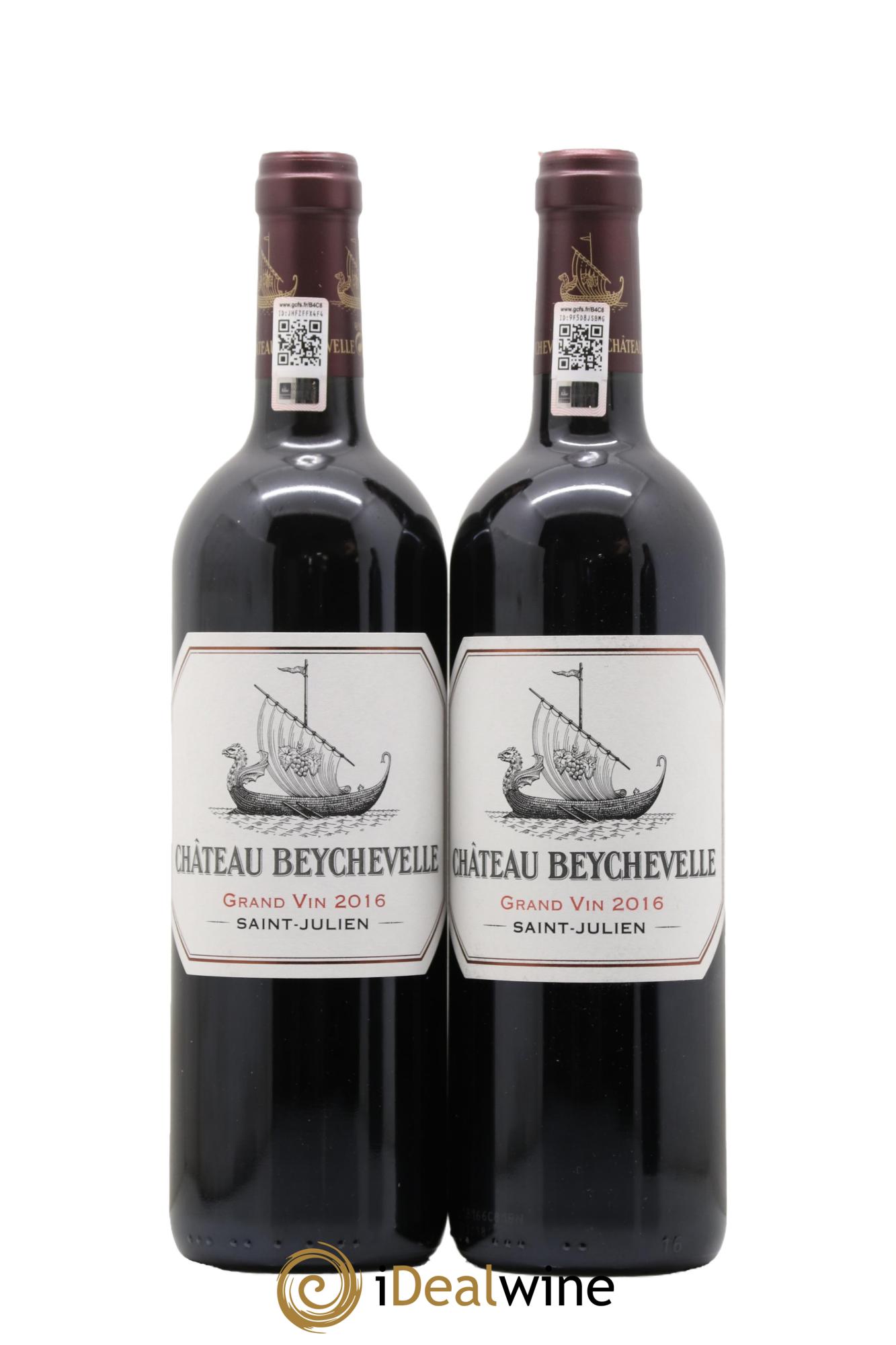 Château Beychevelle 4ème Grand Cru Classé 2016 - Lot de 2 bouteilles - 0