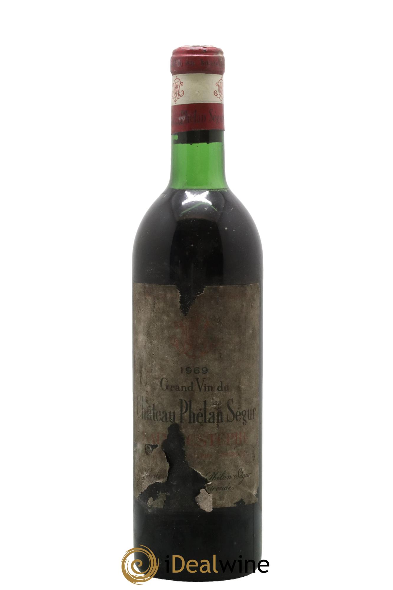 Château Phélan Ségur 1969 - Posten von 1 Flasche - 0