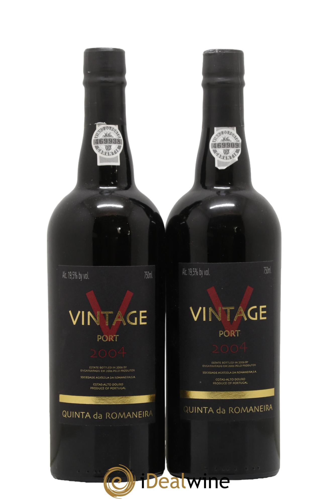 Porto Vintage Quinta da Romaneira 2004 - Lot de 2 bouteilles - 0