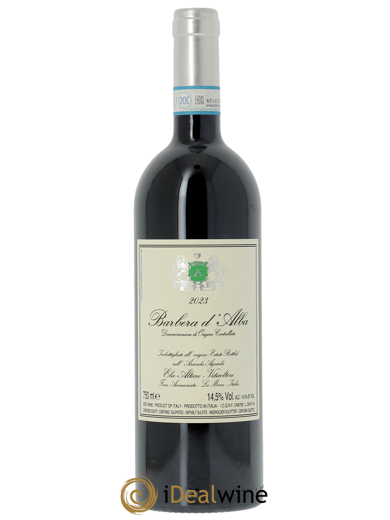 Barbera d'Alba DOC Elio Altare  2023 - Lot of 1 bottle - 0